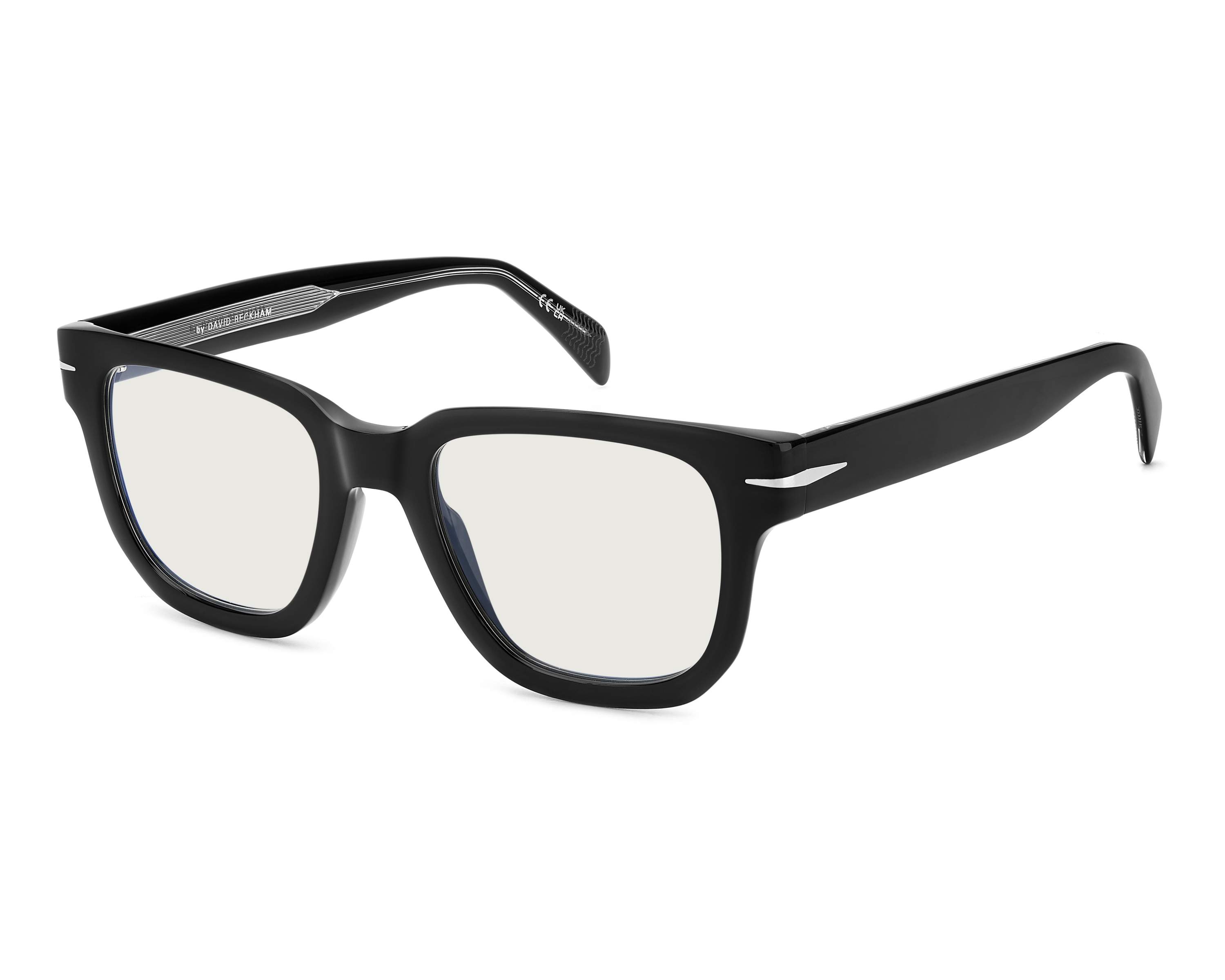 Lunettes De Vue David Beckham DB 7061/F 807 - Monture Noire, Taille 53/19/150 - Neuf Avec étiquettes