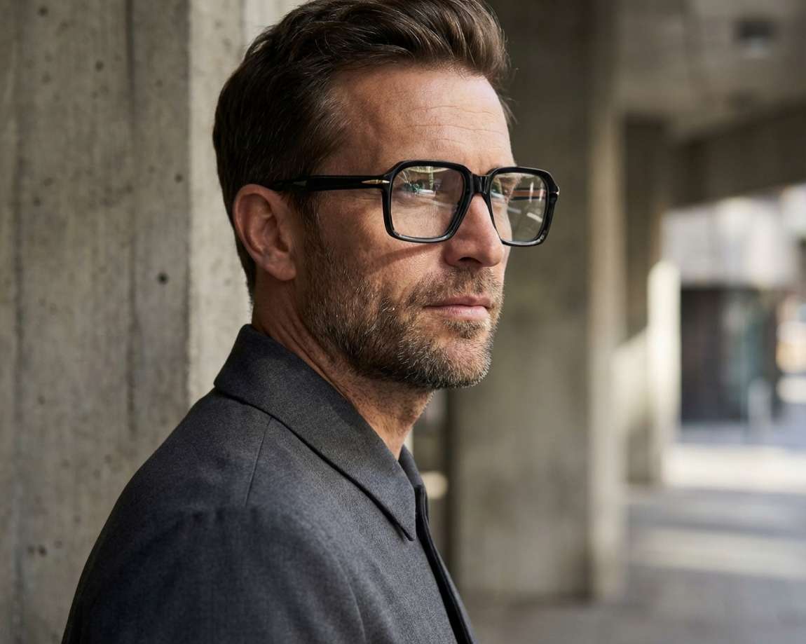 David Beckham DB-7139 807 56-18 Noir  vue 360 degr&eacute;s 6