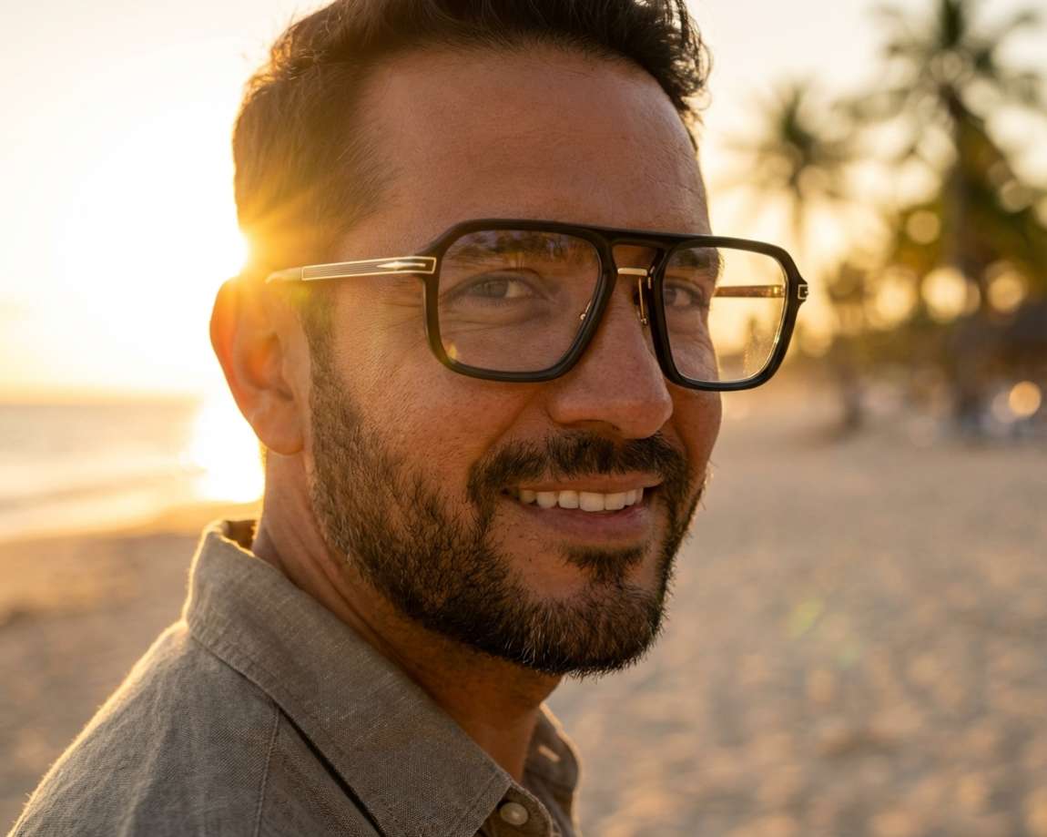 エルメ Lunettes de vue David Beckham DB-7142 2M2