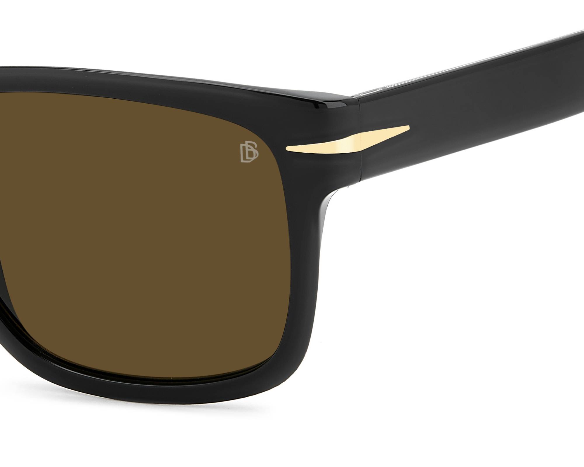 David Beckham DB-7150-S 807/70 57-18 Noir  vue 360 degr&eacute;s 1