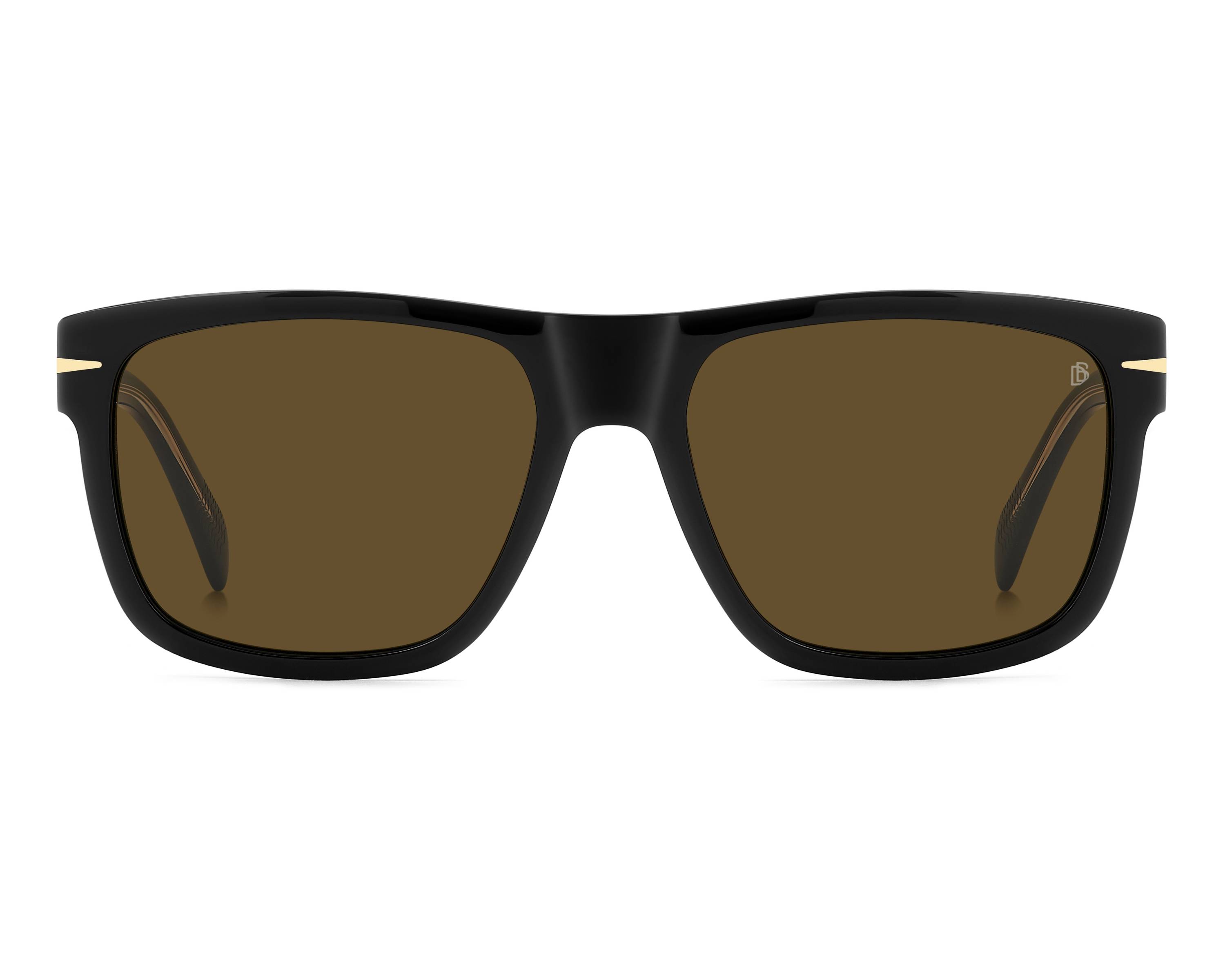 David Beckham DB-7150-S 807/70 57-18 Noir  vue 360 degr&eacute;s 5