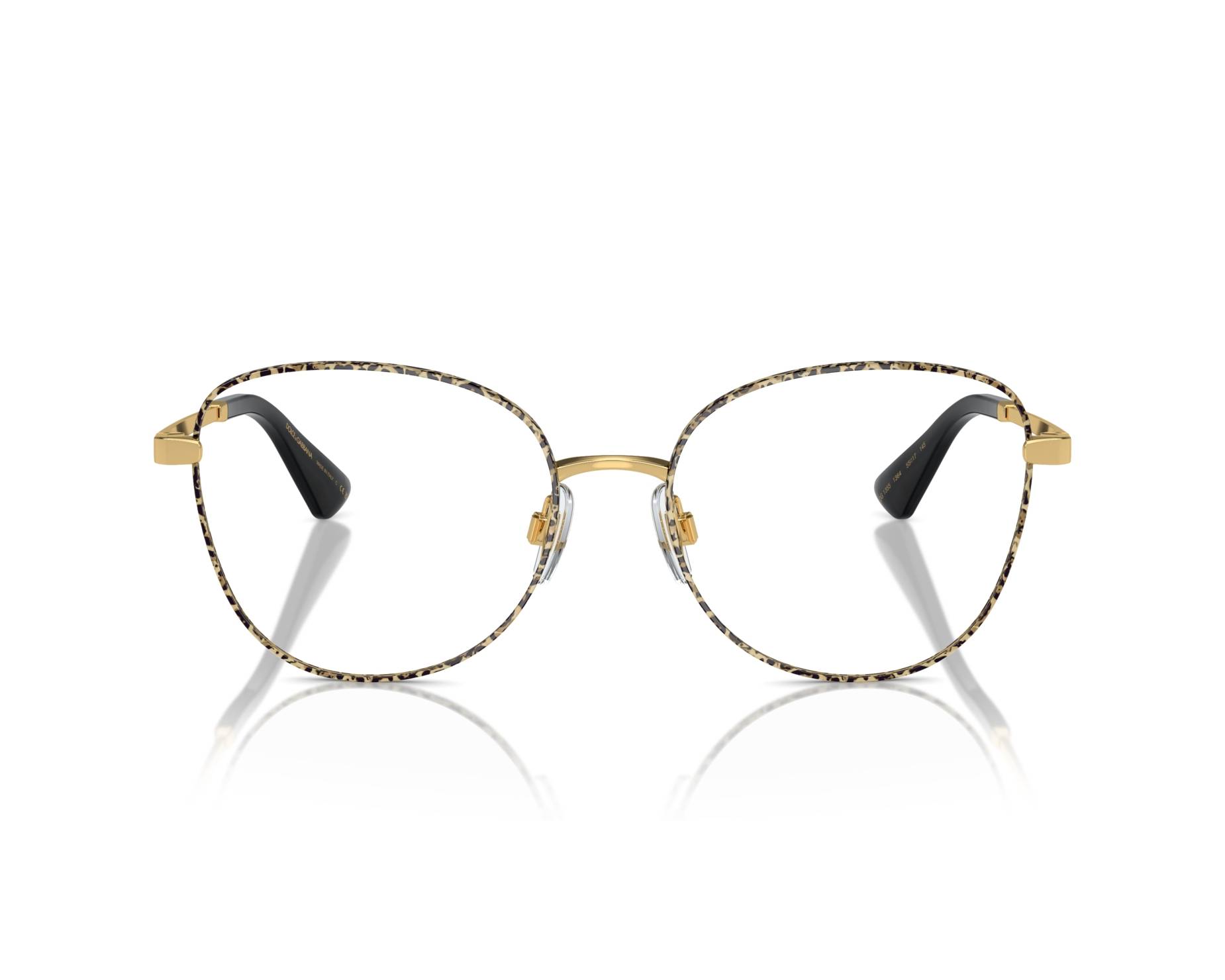 Dolce & Gabbana DG1355 1364 53-17 Or  vue 360 degr&eacute;s 3