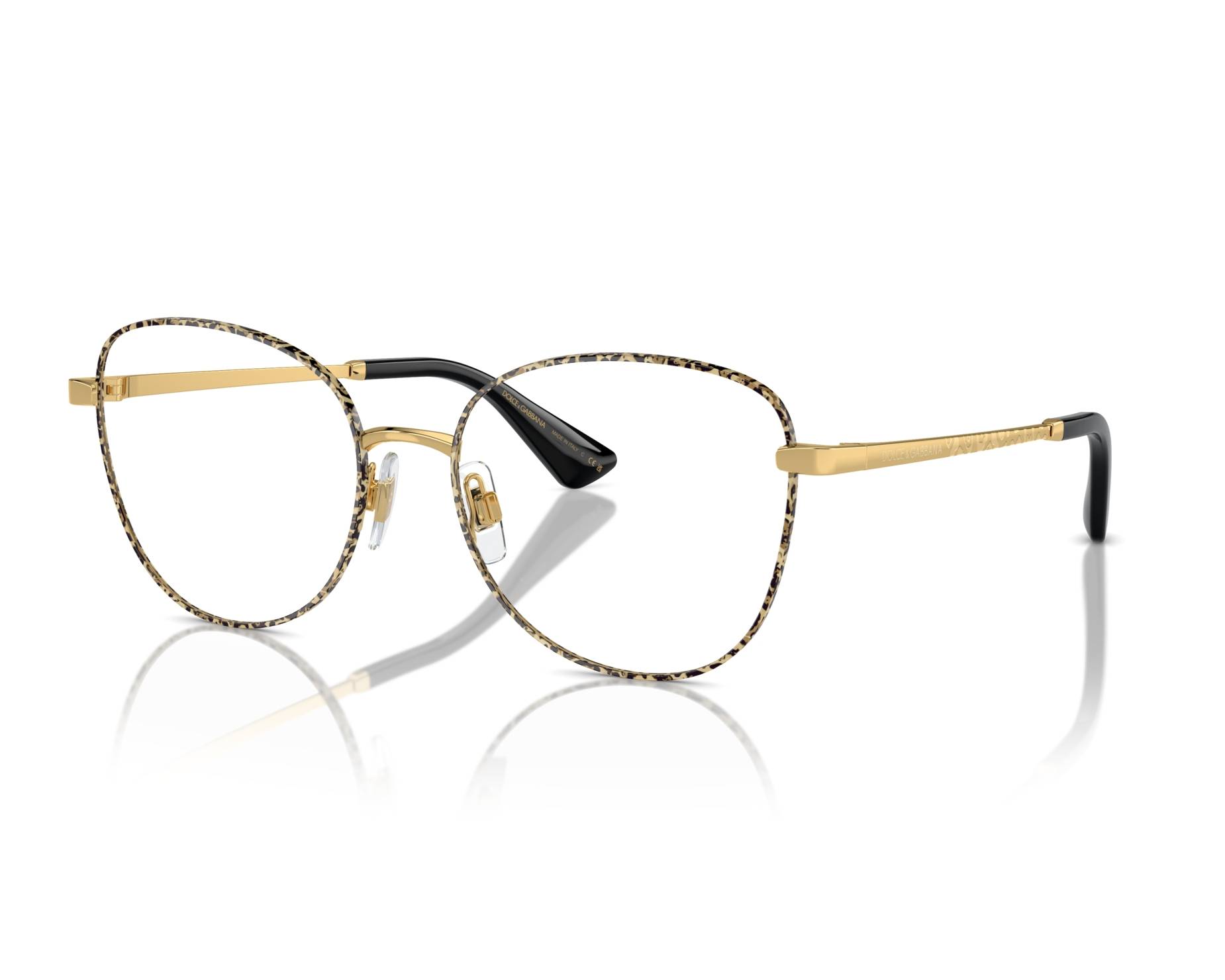 Dolce & Gabbana DG1355 1364 53-17 Or  vue 360 degr&eacute;s 5