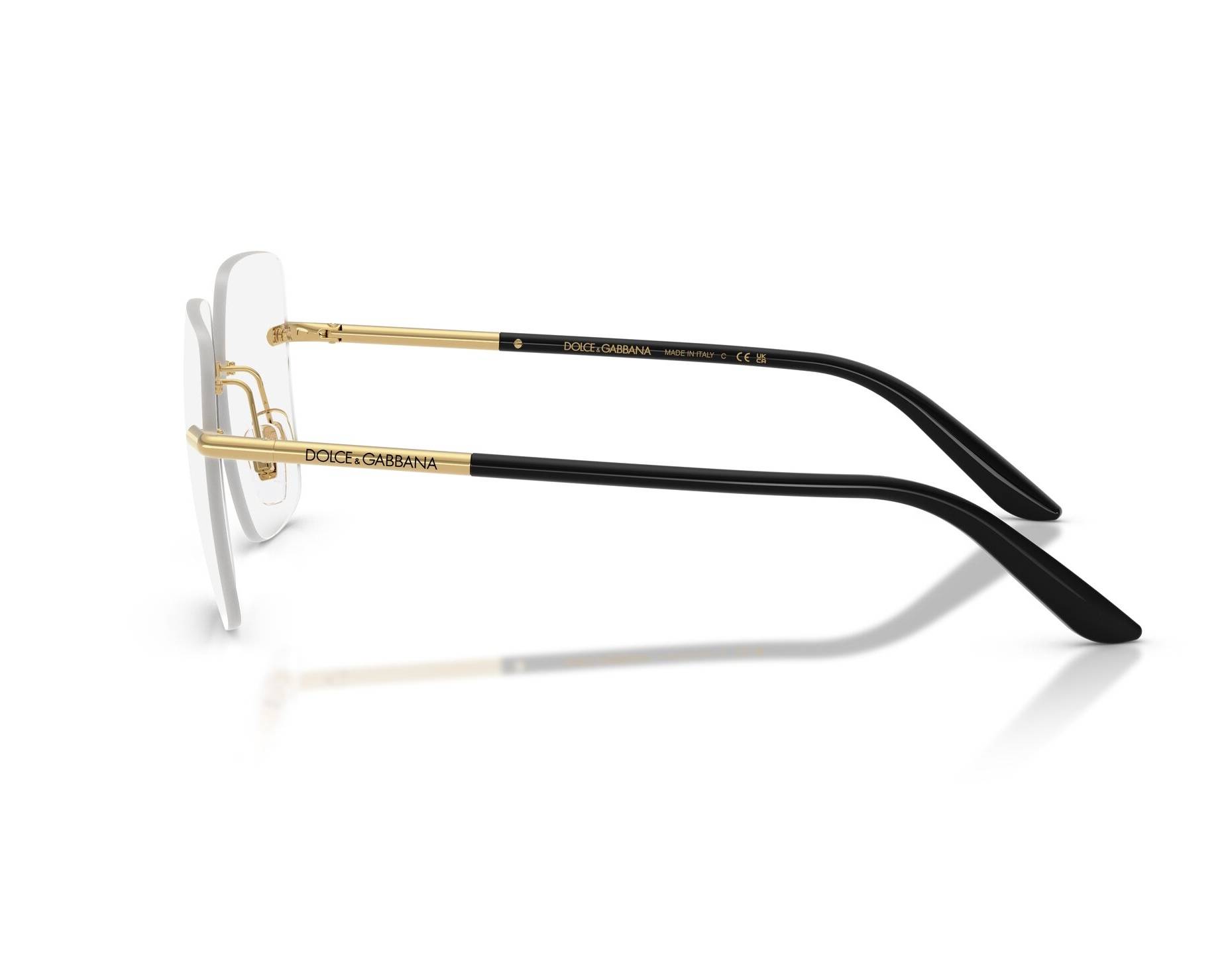 Dolce & Gabbana DG1360 2 57-13 Or  vue 360 degr&eacute;s 1