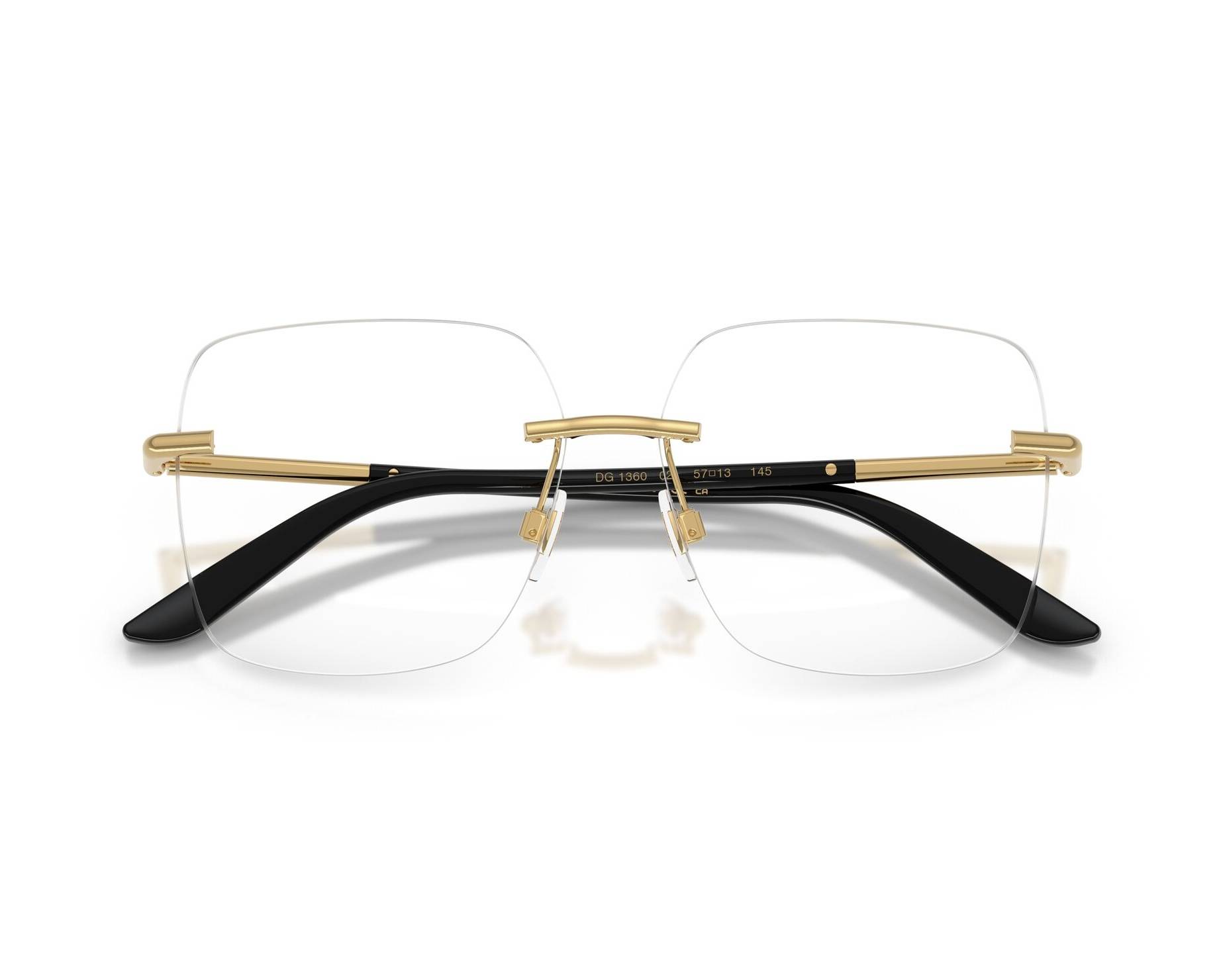Dolce & Gabbana DG1360 2 57-13 Or  vue 360 degr&eacute;s 3