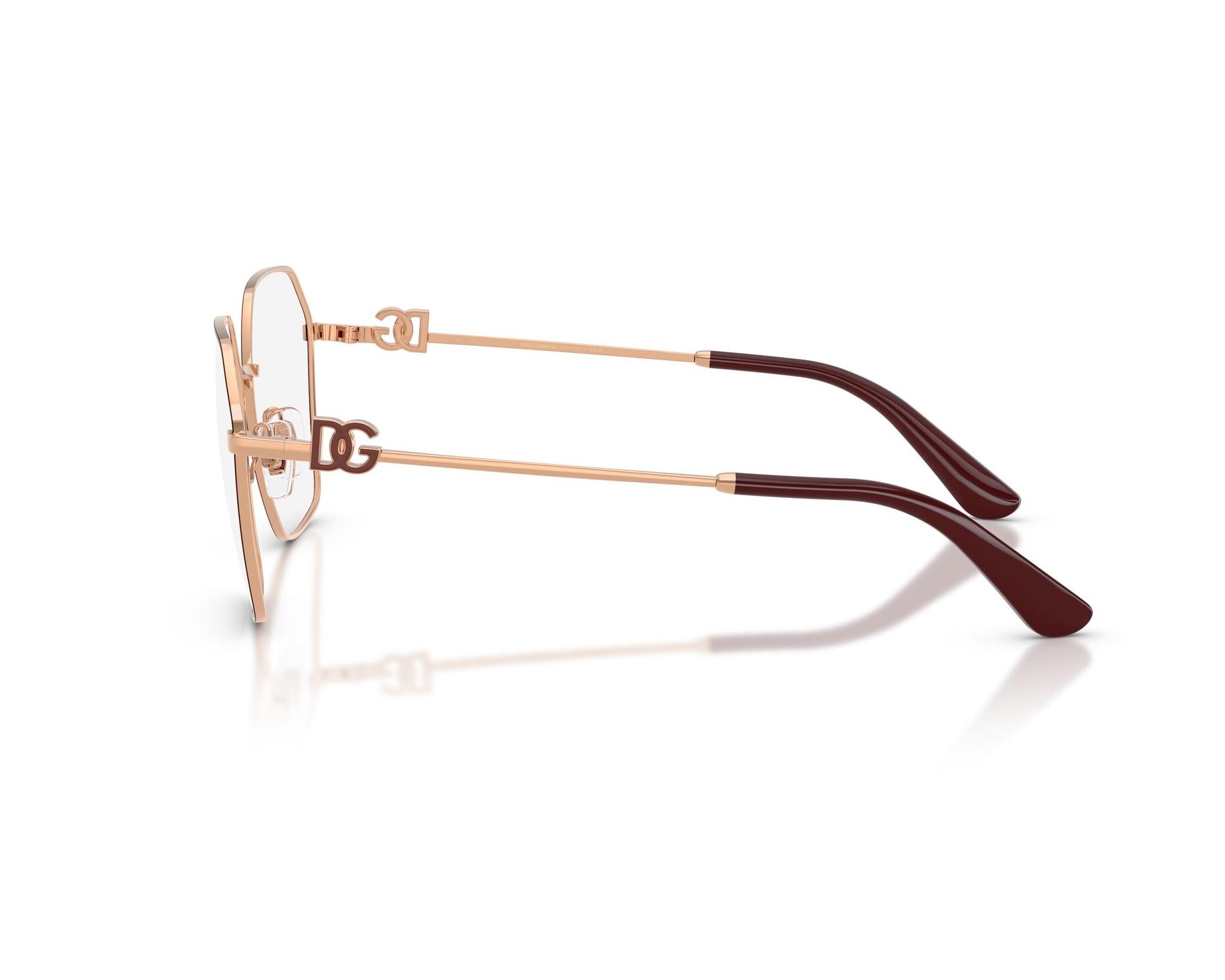 Dolce & Gabbana DG1366 1351 56-15 Rose  vue 360 degr&eacute;s 7