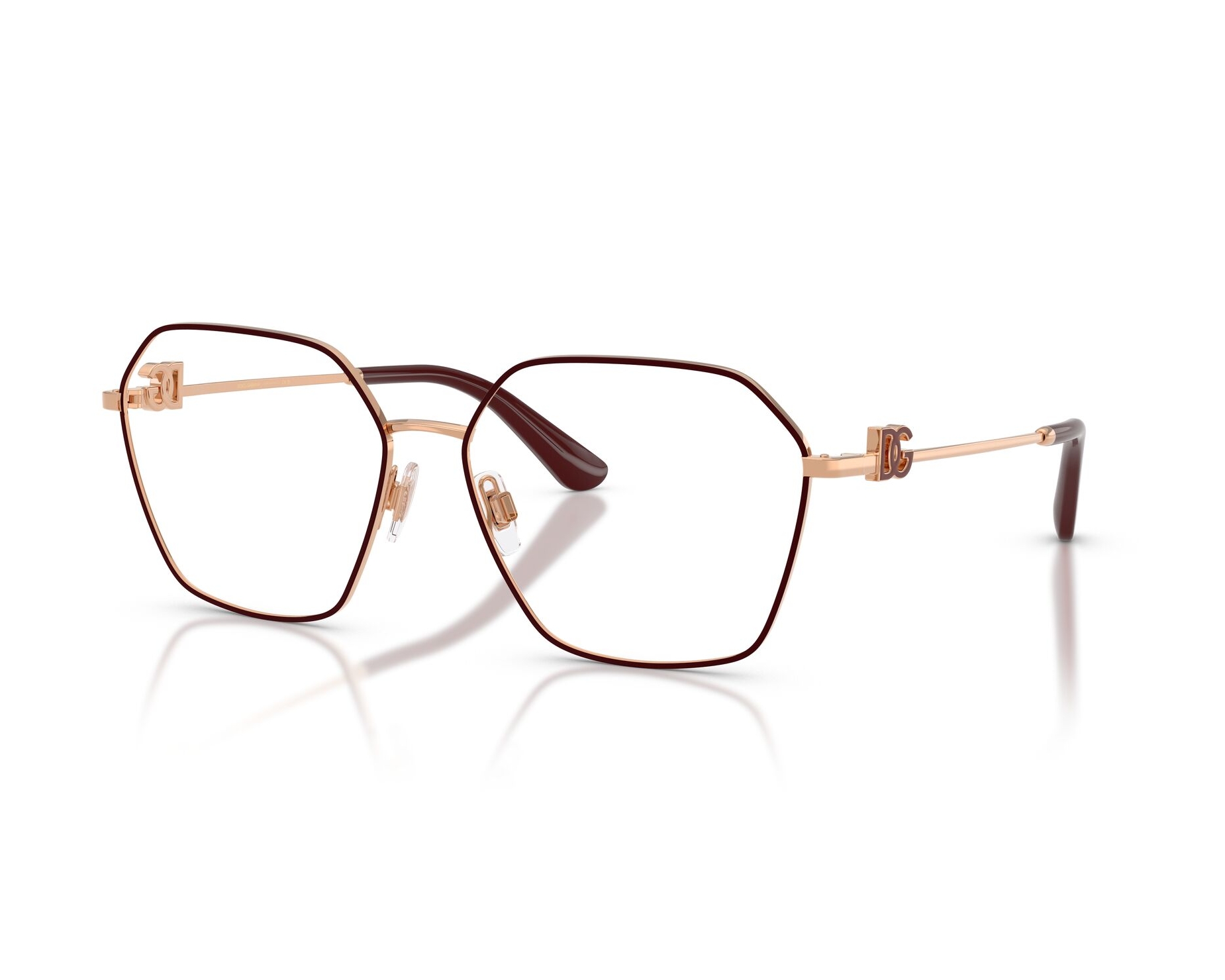 Dolce & Gabbana DG1366 1351 56-15 Rose  vue 360 degr&eacute;s 8