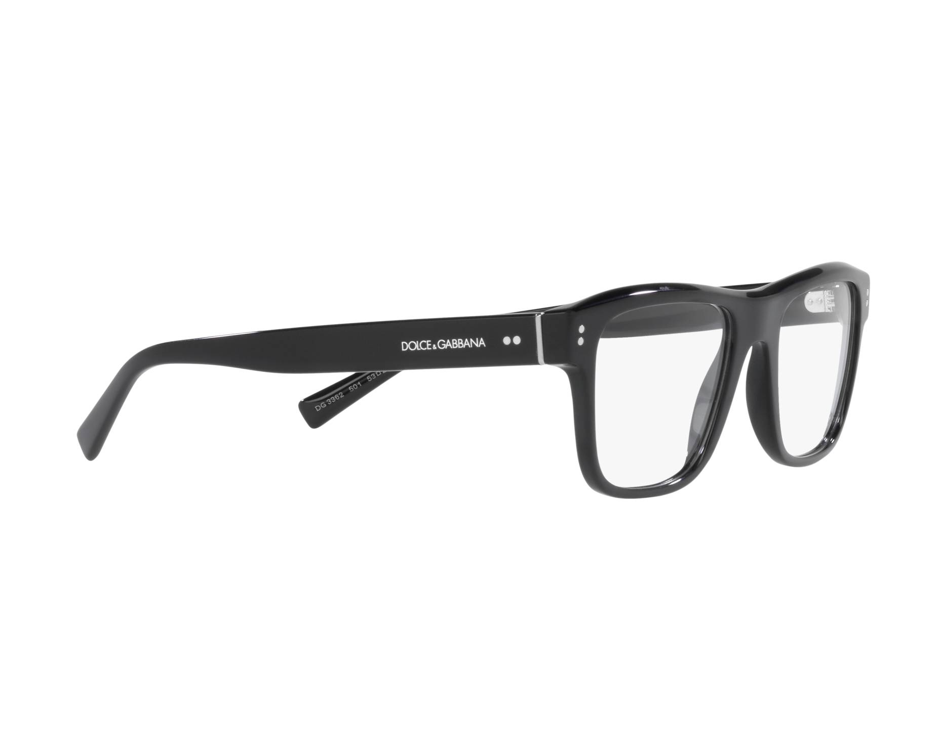 Dolce & Gabbana DG3362 501 - Noir  vue 360 degr&eacute;s 12
