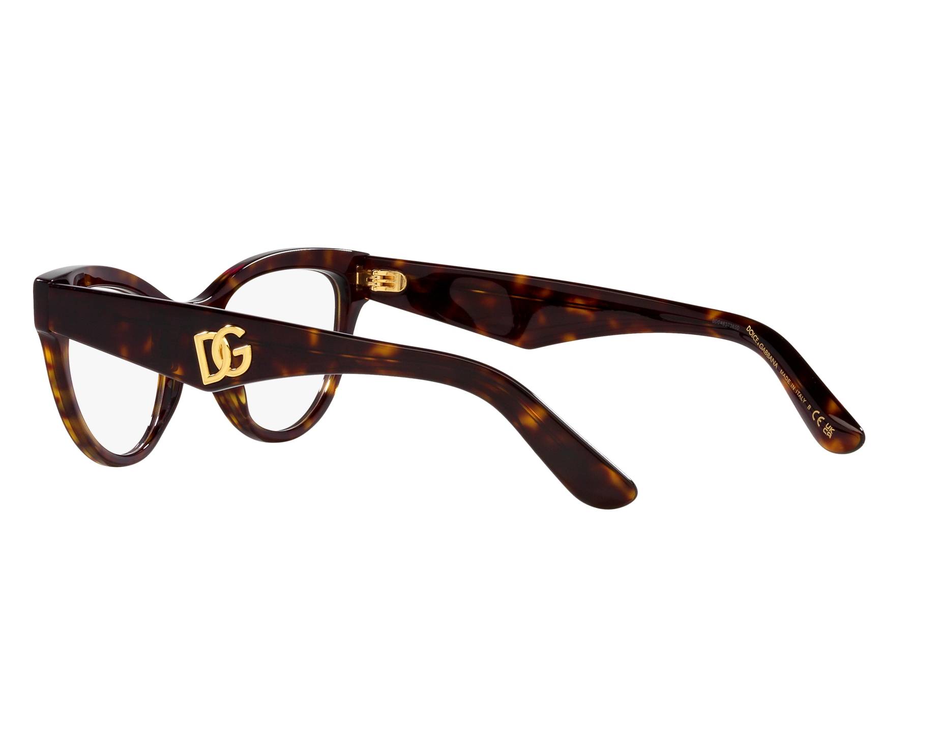 Lunettes Dolce & Gabbana DG 3037-B 502 - Vintage Neuf, Or/pierres/tortue, Italie, état Excellent !