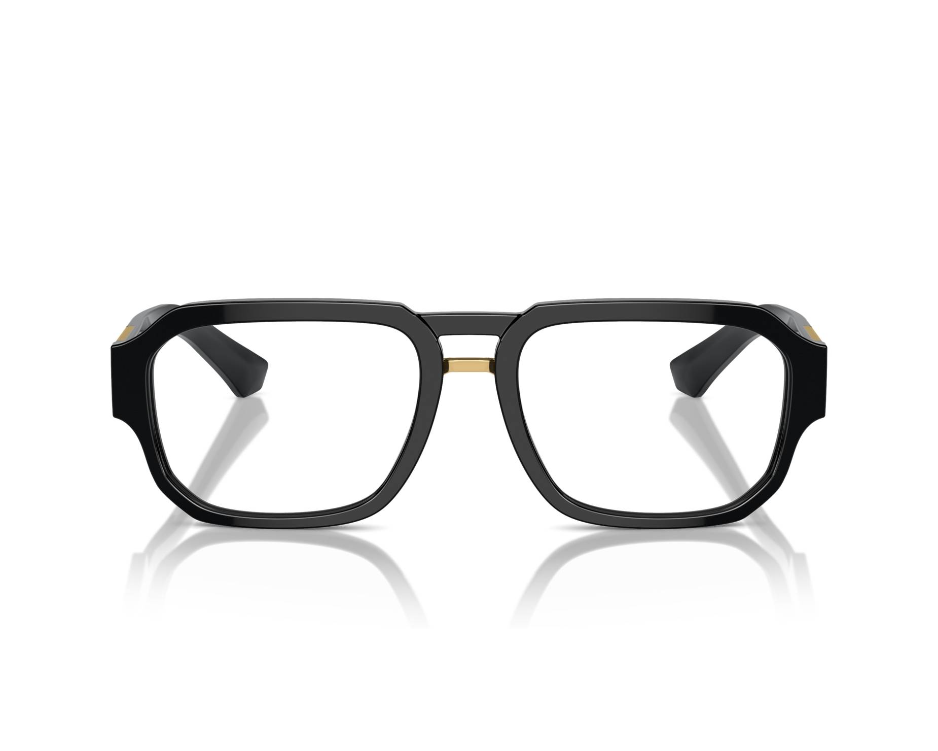 Dolce & Gabbana DG3389 501 53-18 Noir  vue de c&ocirc;t&eacute;