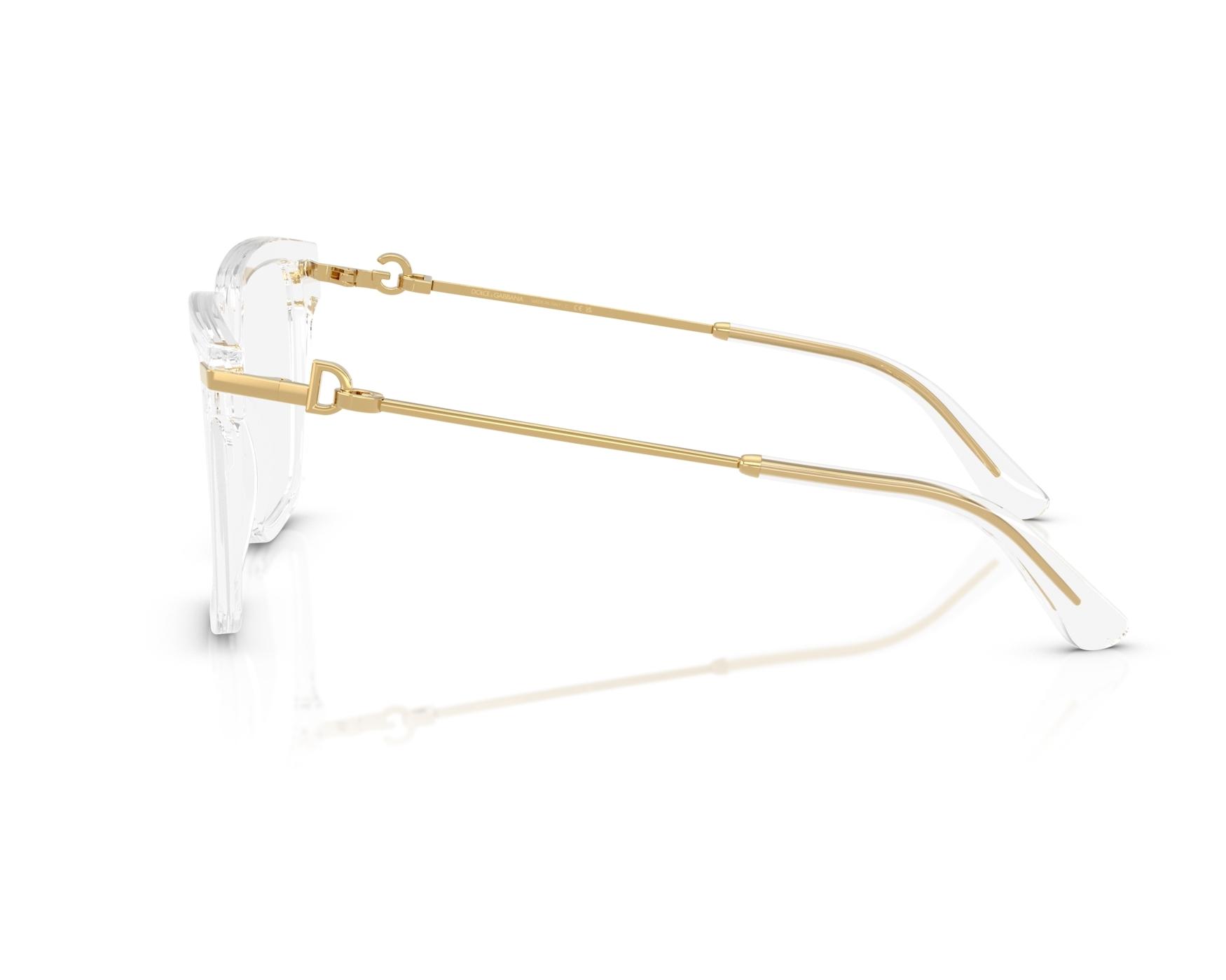 Dolce & Gabbana DG3397 3133 54-16 Cristal  vue 360 degr&eacute;s 2