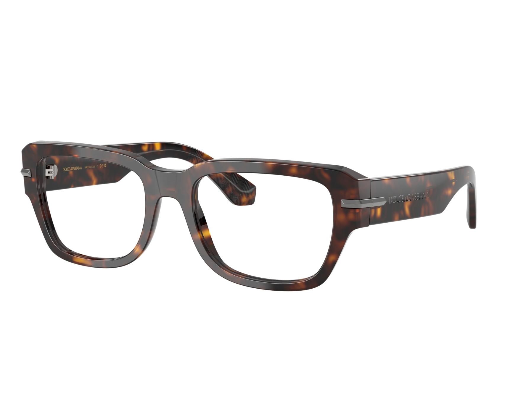 Dolce & Gabbana DG3408 502 54-19 Havane  vue 360 degr&eacute;s 4