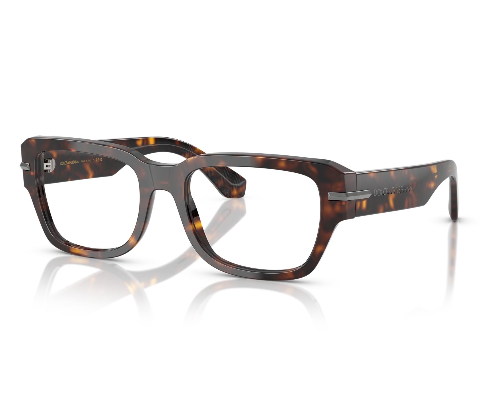 Dolce & Gabbana DG3408 502 54-19 Havane  vue 360 degr&eacute;s 5