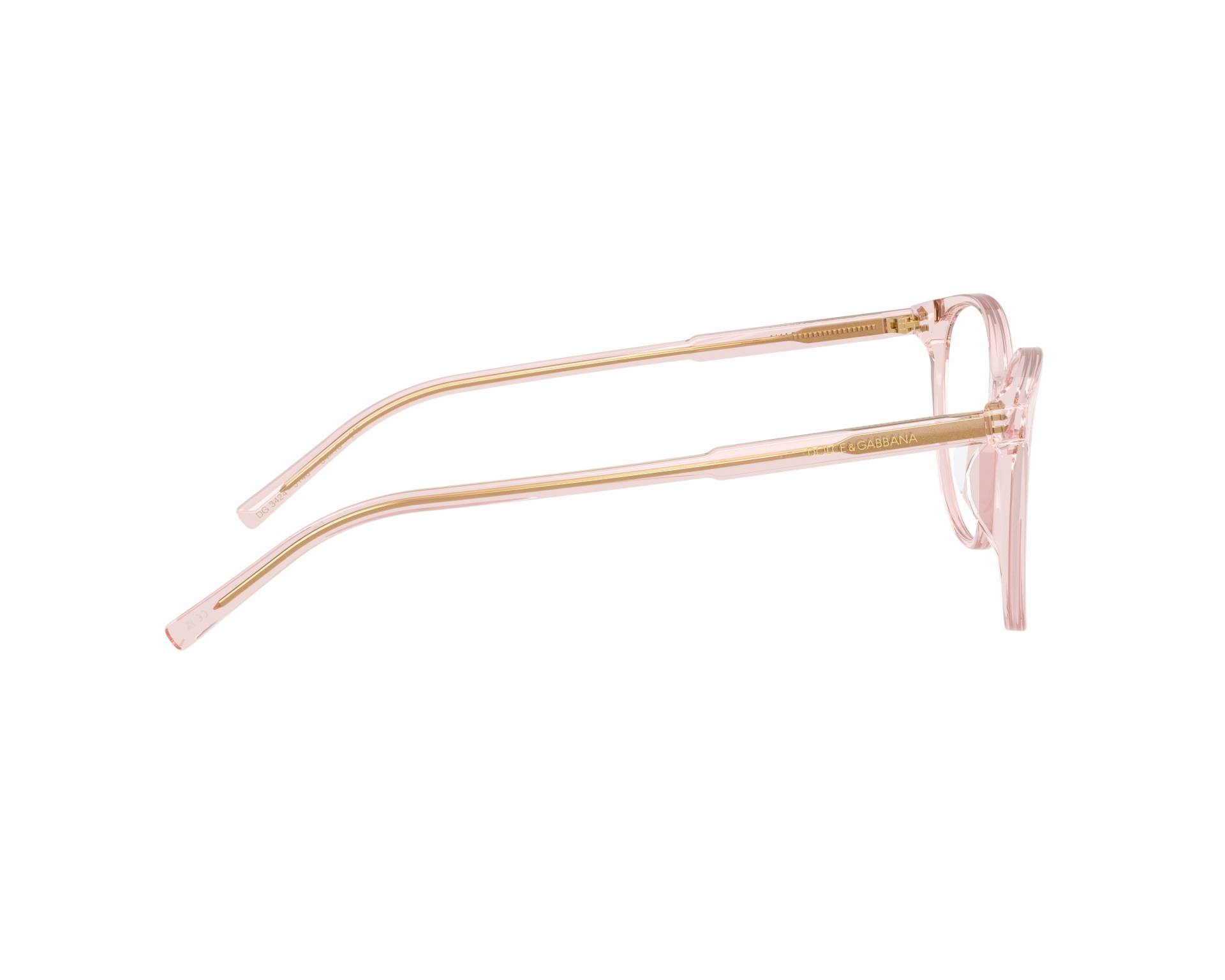 Dolce & Gabbana DG3425 3148 52-18 Rose  vue 360 degr&eacute;s 5