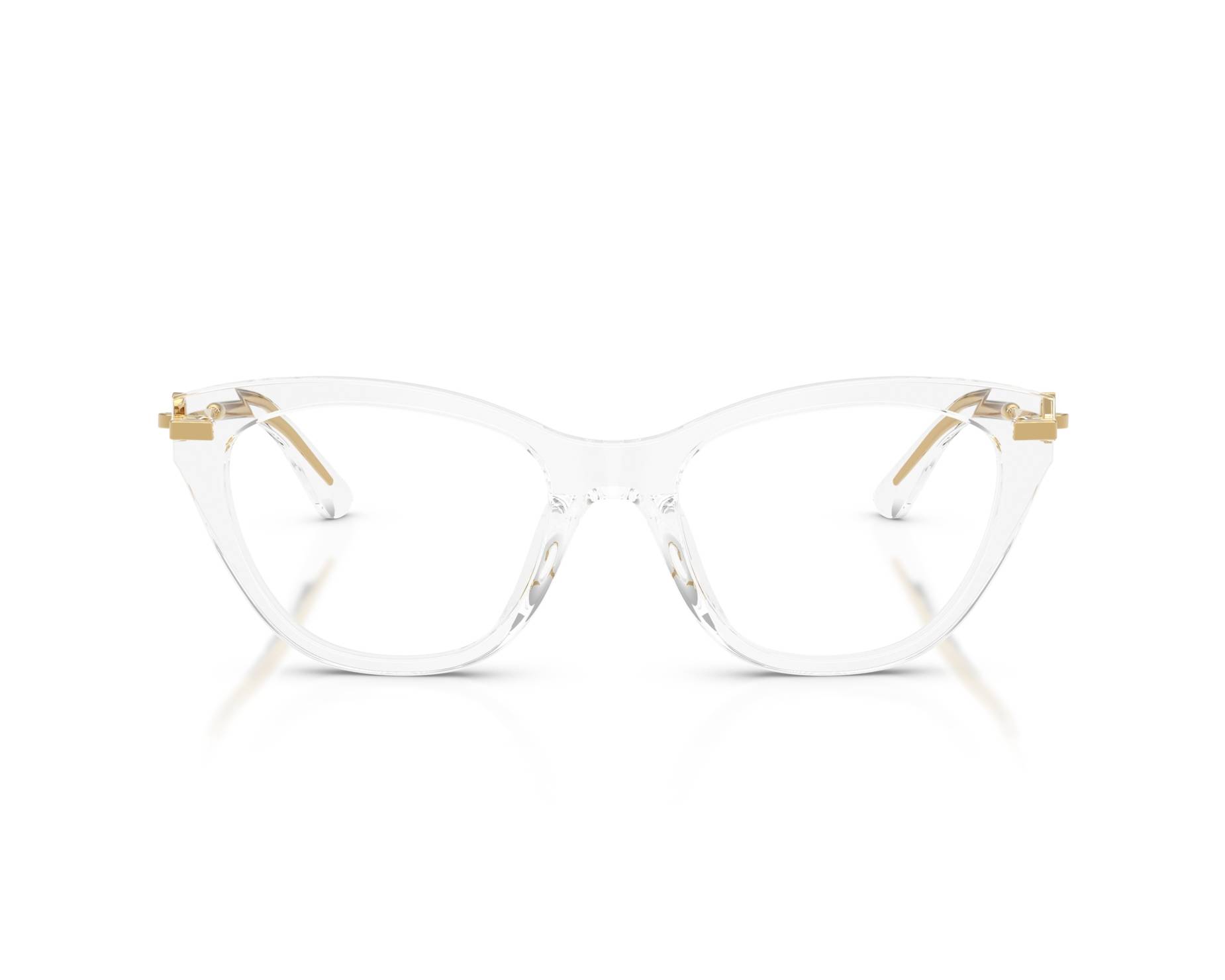 Dolce & Gabbana 53mm Transparent Eyeglasses DOLCE & GABBANA DG3387 3133 Transparent Crystal Women main image 3