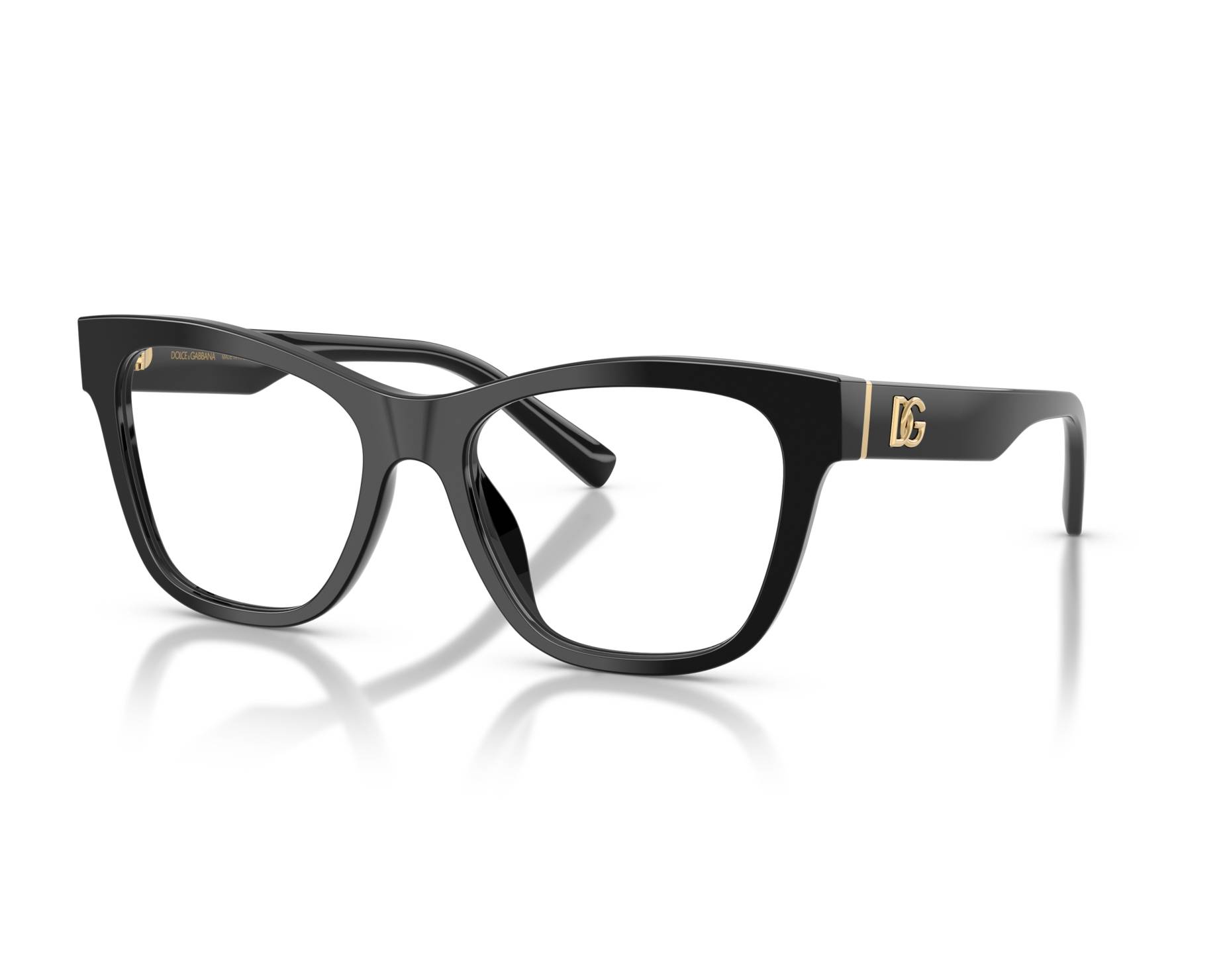 Dolce & Gabbana DG3430 501 53-18 Noir  vue 360 degr&eacute;s 5