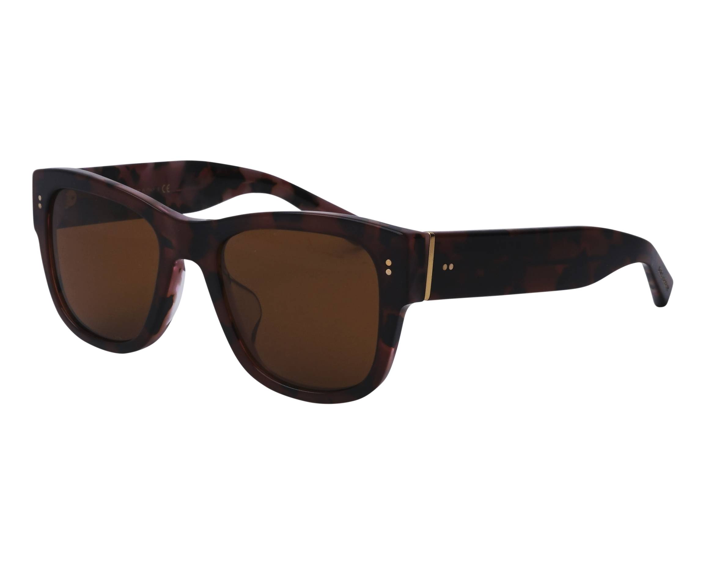 Dolce & Gabbana DG4338-F 3309/73 52-20 Marron Rose vue de profil