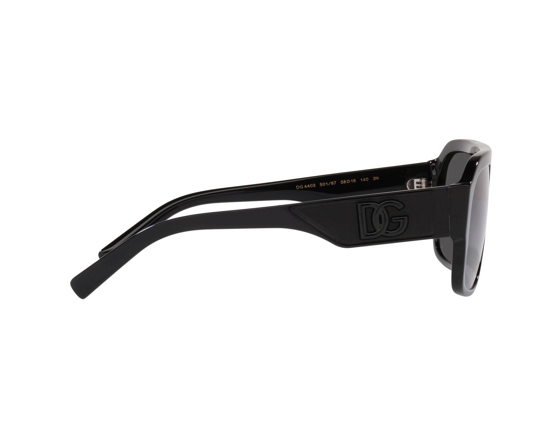 Dolce & Gabbana DG4403 501/87 58-16 Noir  vue 360 degr&eacute;s 11