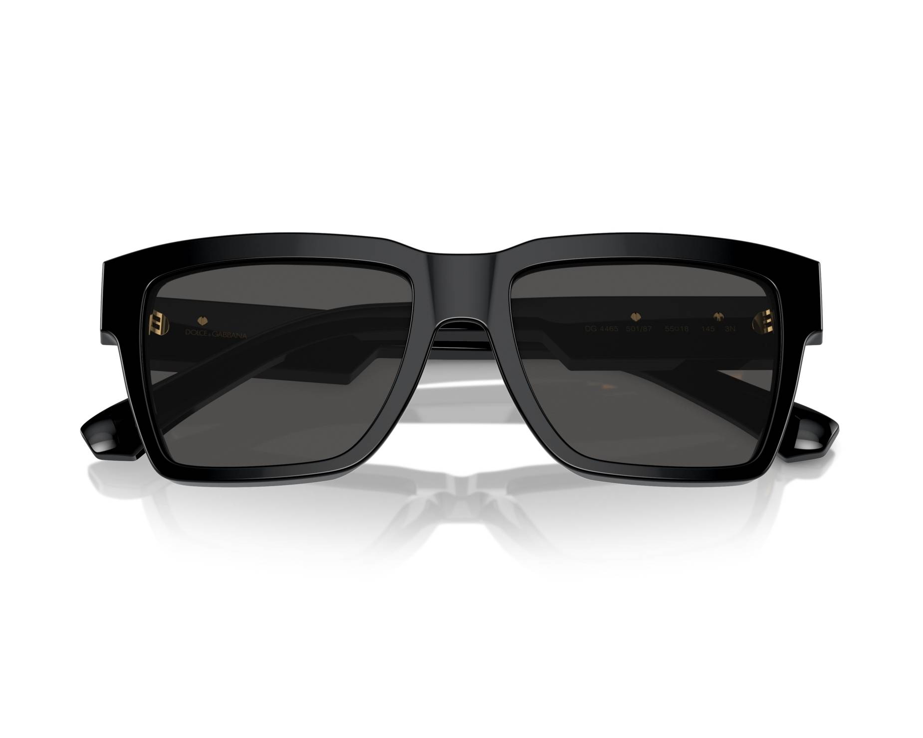 Dolce & Gabbana DG4465 501/87 55-18 Noir  vue 360 degr&eacute;s 5