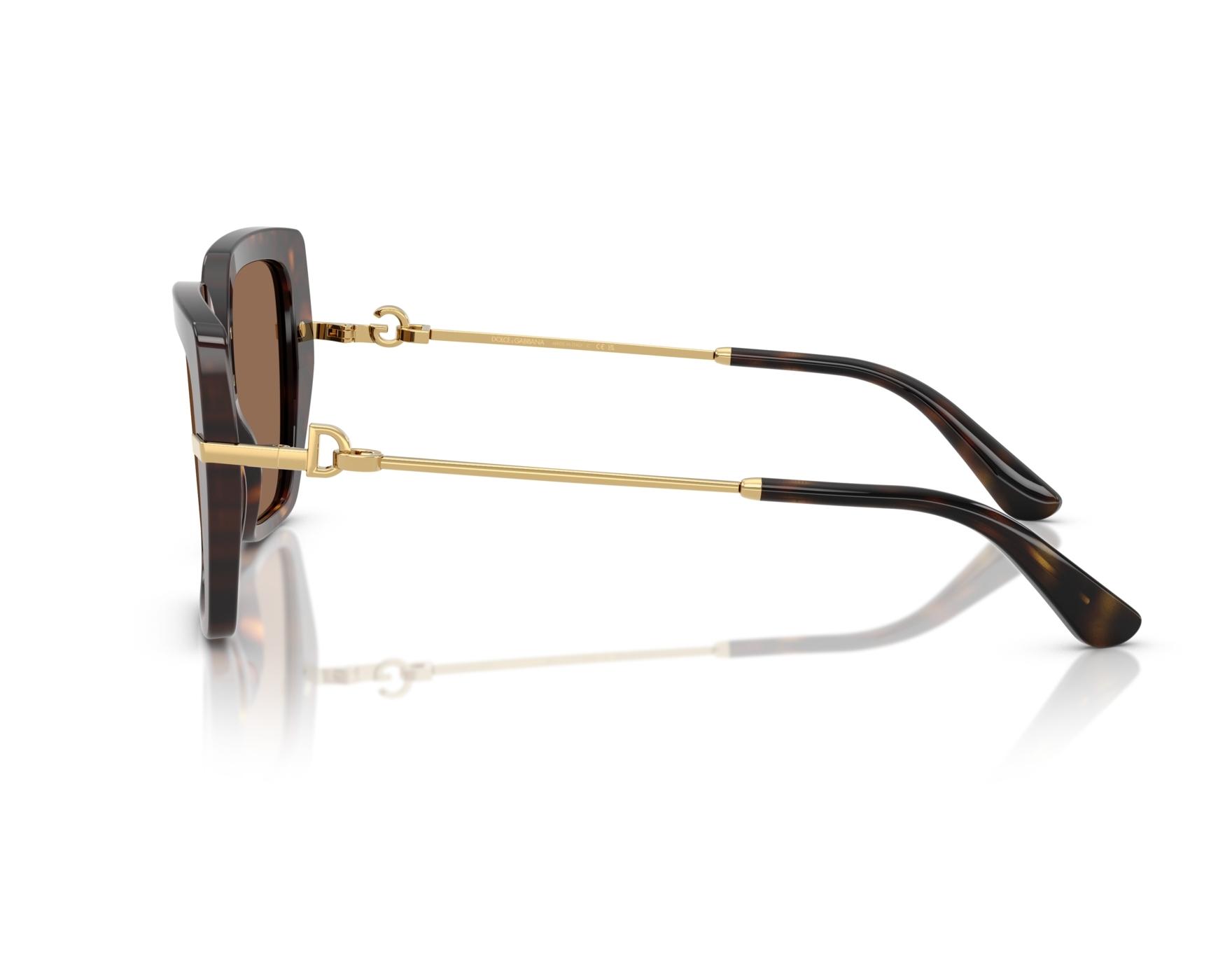 Lunettes De Soleil Dolce & Gabbana DG 4075 Pour Femme - Verres Dégradés Gris