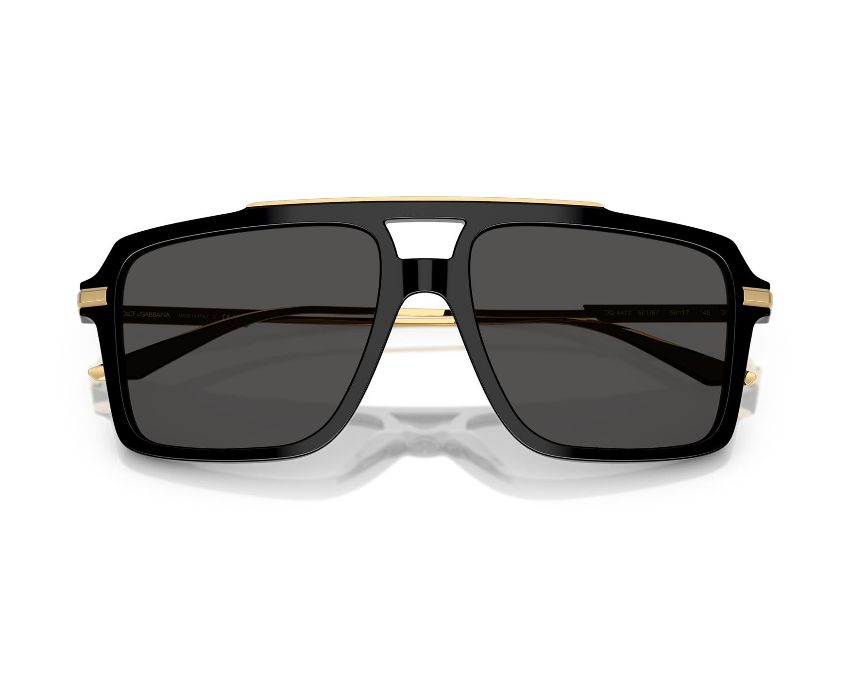 Dolce & Gabbana DG4477 501/87 56-17 Black  vue 360 degr&eacute;s 4