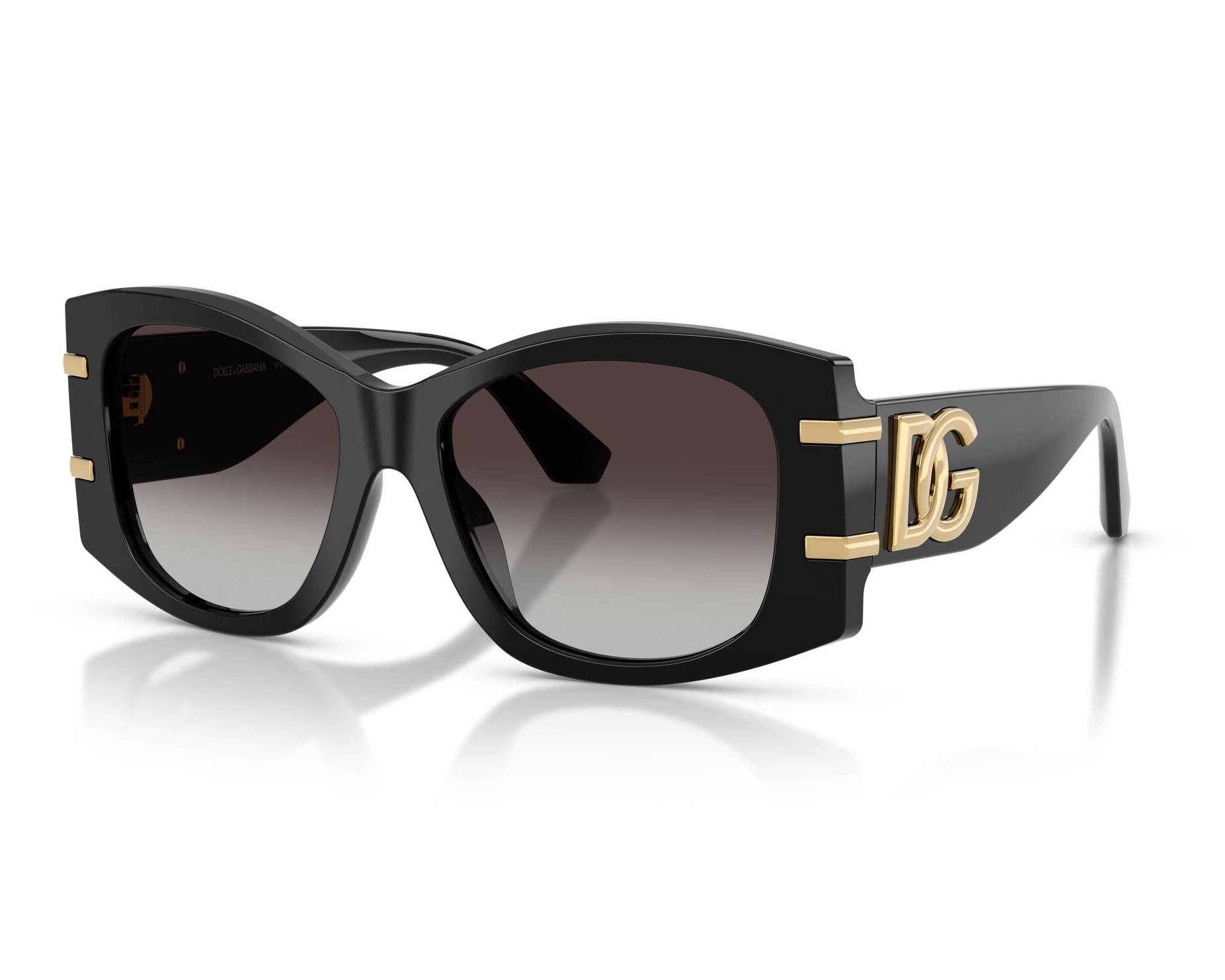 Dolce & Gabbana DG4501 501/8G 54-17 Noir  vue 360 degr&eacute;s 3