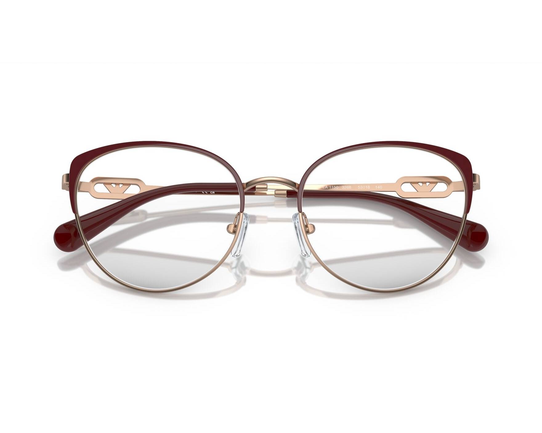 Emporio Armani EA1150 3268 53-18 gold  vue 360 degr&eacute;s 4