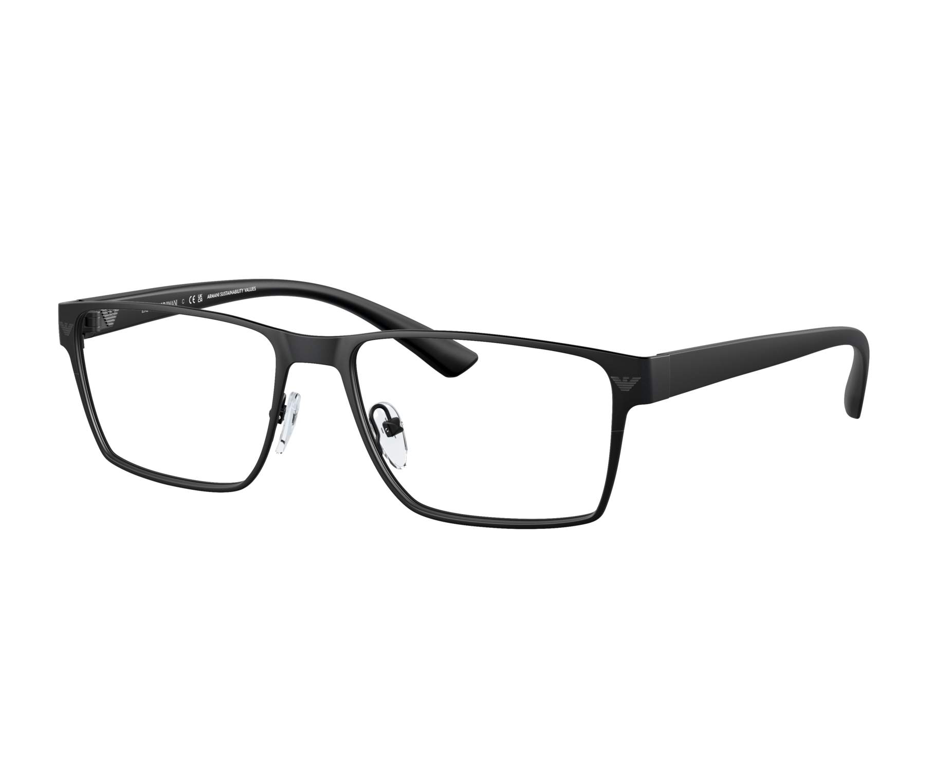 Emporio Armani EA1157 3001 55-17 Noir  vue 360 degr&eacute;s 3
