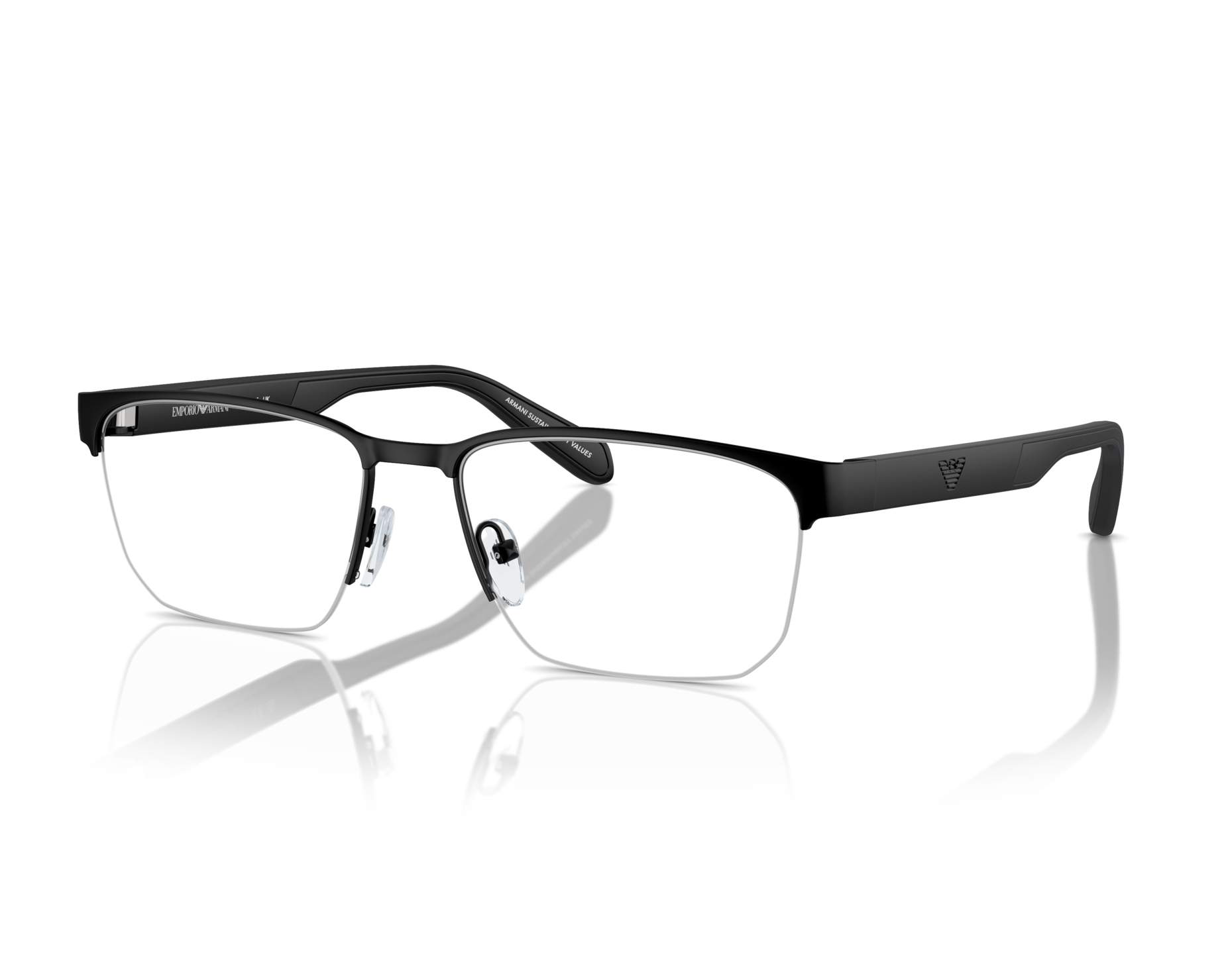 Emporio Armani EA1162 3001 56-17 Black  vue 360 degr&eacute;s 8