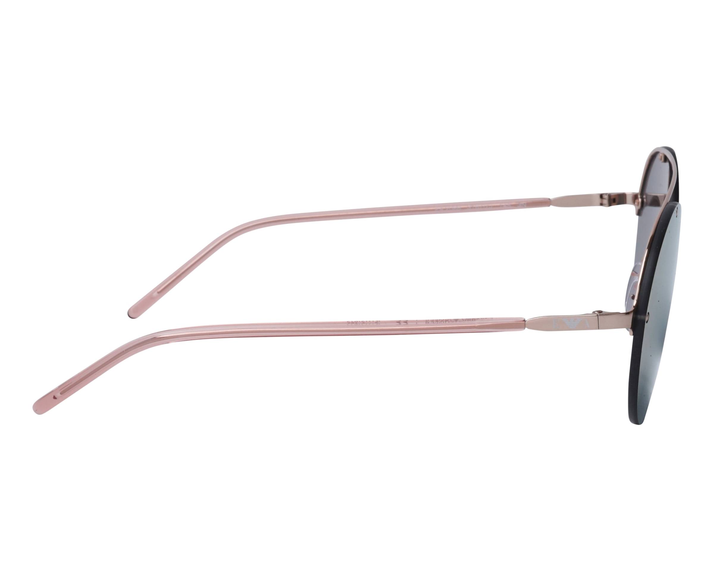 Emporio Armani EA-2088 31677J 56-18 Rose doré Rose vue de c&ocirc;t&eacute;