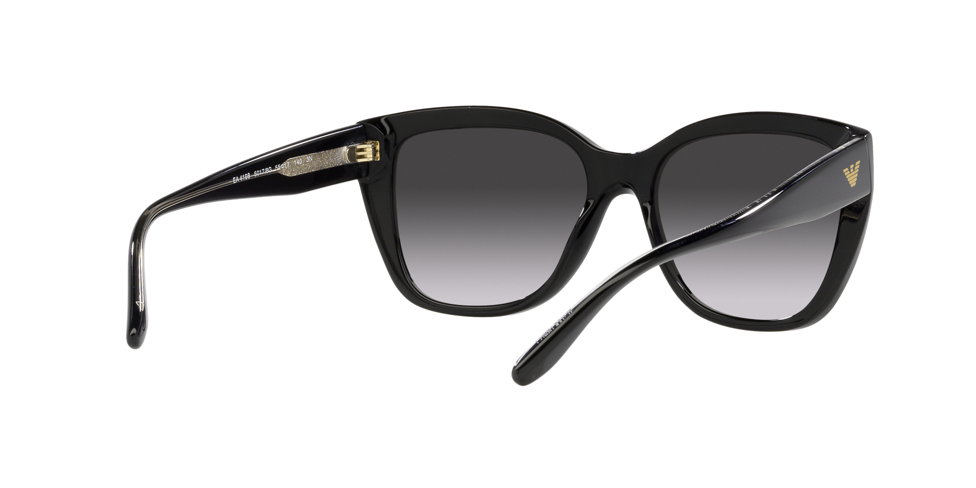 Emporio Armani EA4198 50178G 55-17 Noir  vue 360 degr&eacute;s 10