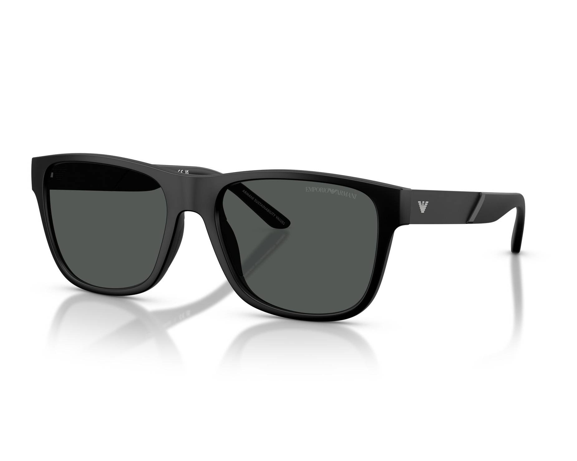 Emporio Armani EA4243 5001T3 56-18 Noir  vue 360 degr&eacute;s 7