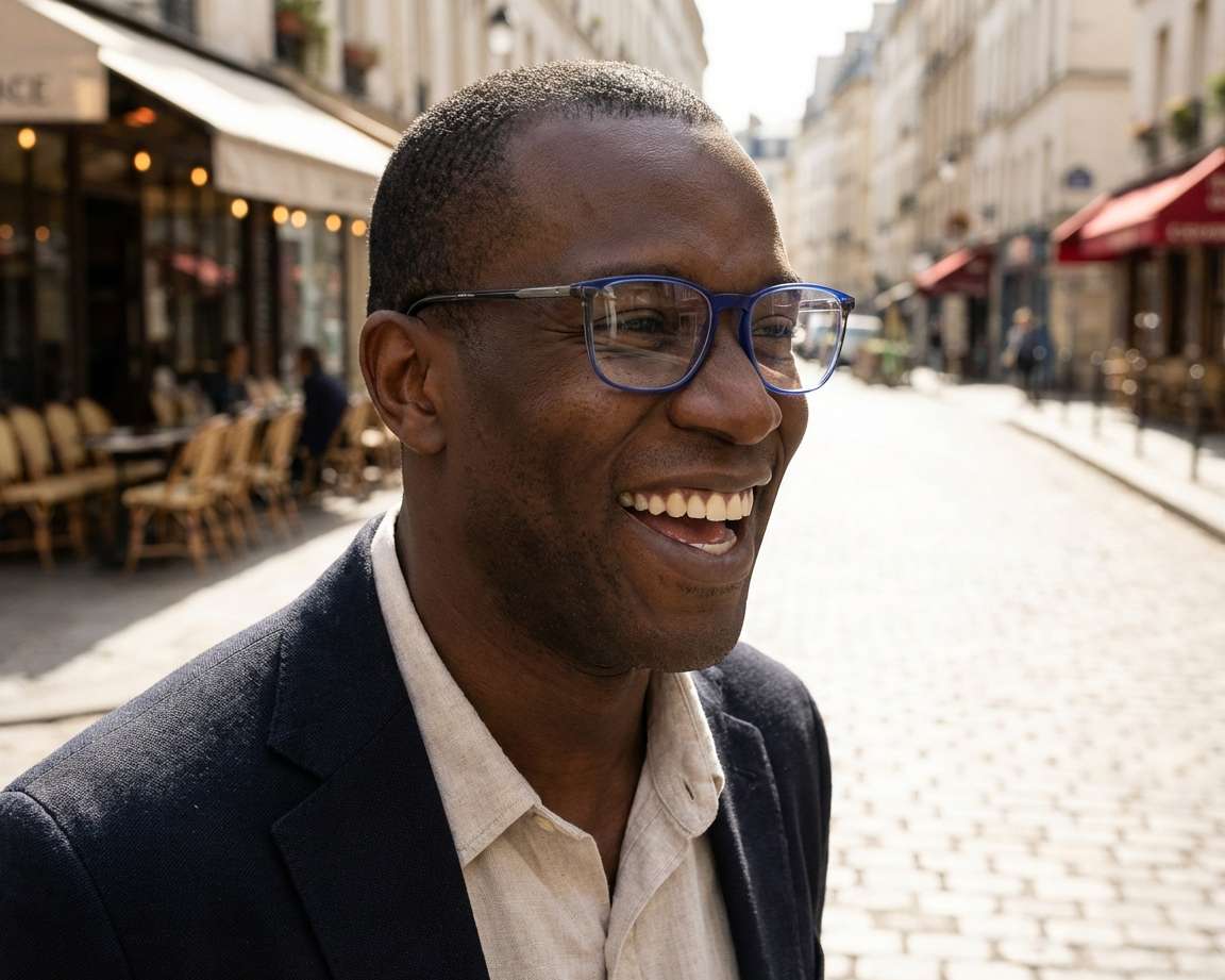 Etnia Barcelona DANIEL BLHV 55-17 Bleu Havane autre vue