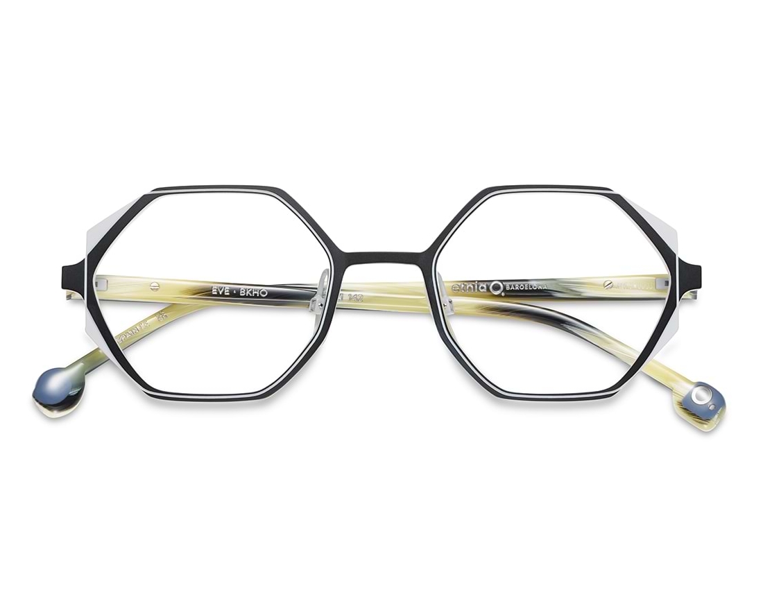 Etnia Barcelona EVE BKHO 49-21 Negra Cuerno vue 360 degr&eacute;s 5