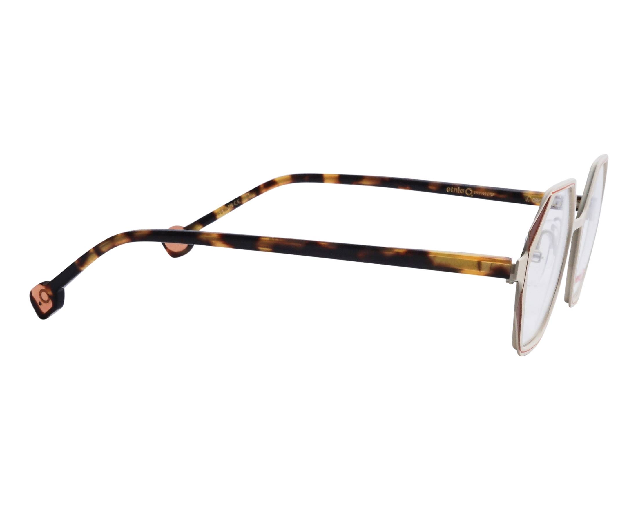 Etnia Barcelona EVE BRWH 49-21 Marron Blanc vue de profil