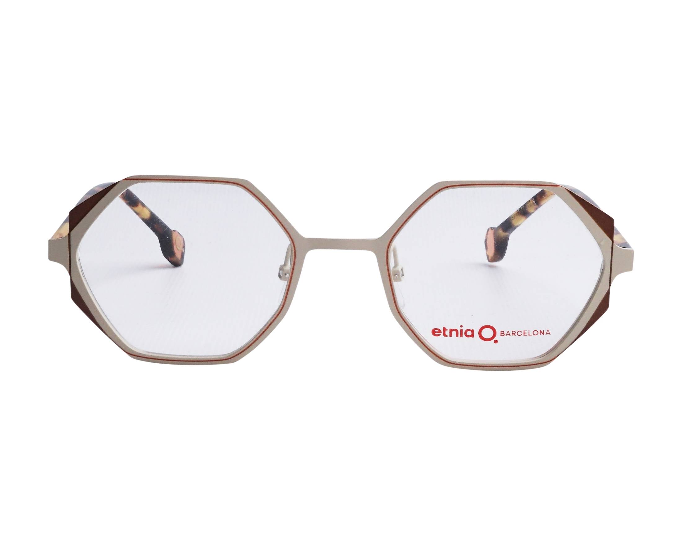Etnia Barcelona EVE BRWH 49-21 Marron Blanc vue de c&ocirc;t&eacute;