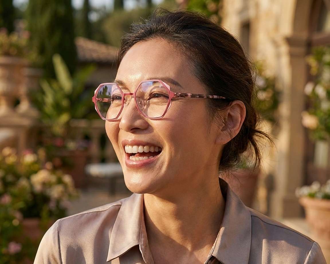 Etnia Barcelona EVE RDPK 49-21 Red Pink autre vue