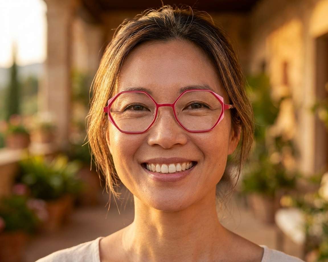 Etnia Barcelona EVE RDPK 49-21 Red Pink autre vue