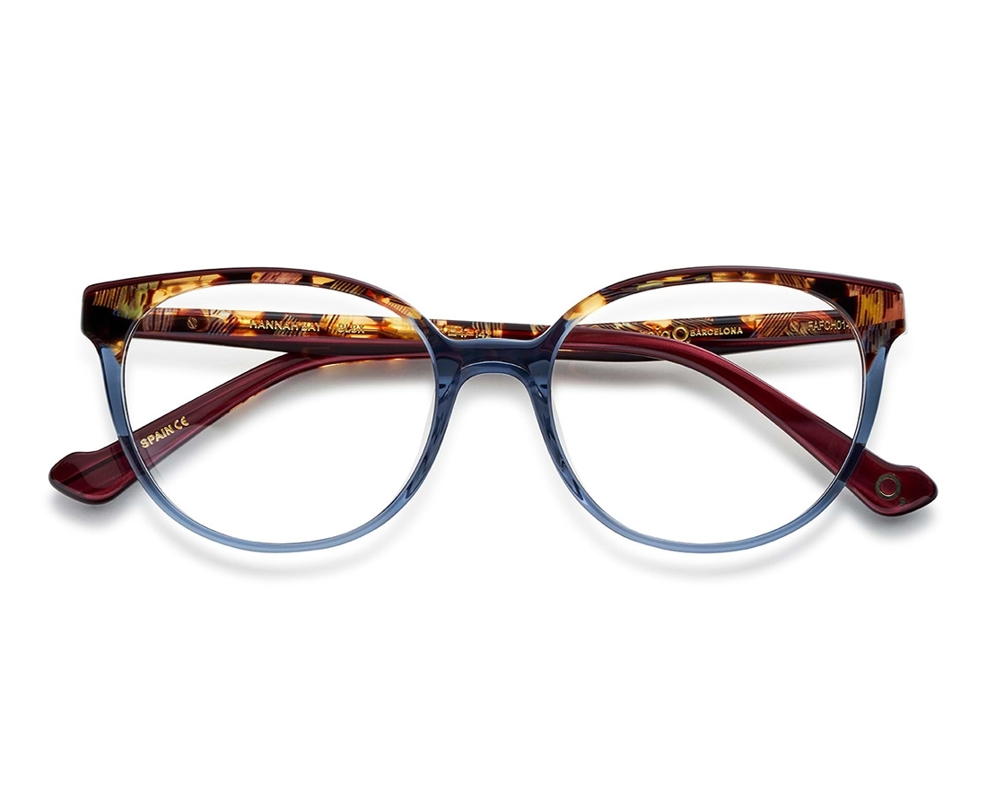Etnia Barcelona HANNAH BAY BLBX 49-17 Blue Bordeaux vue de profil