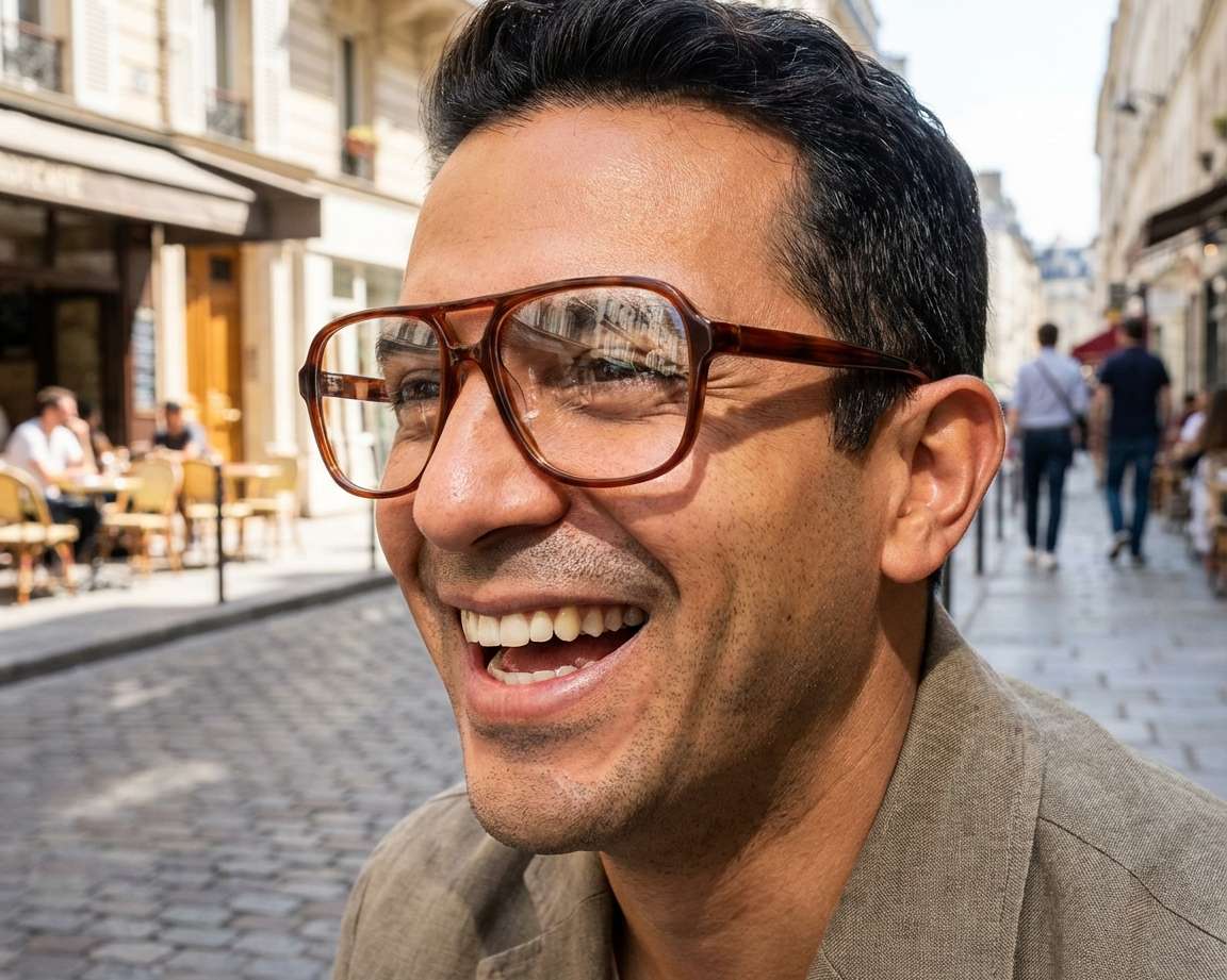 Etnia Barcelona IVA HVRD 56-15 Havane  vue 360 degr&eacute;s 6