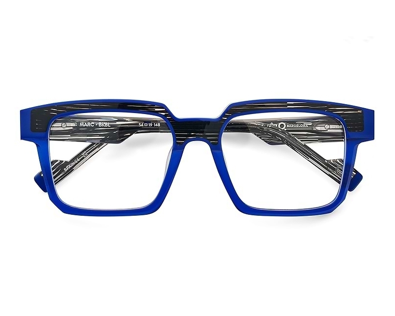 Etnia Barcelona MARC BKBL 54-19 Blue Black vue de face