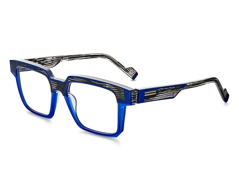 Etnia Barcelona MARC BKBL 54-19 Blue Black vue de c&ocirc;t&eacute;
