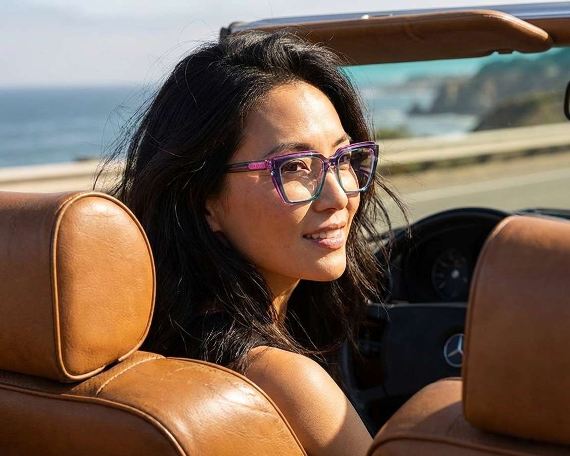 Etnia Barcelona NOON GRPK 52-16 Vert Rose autre vue