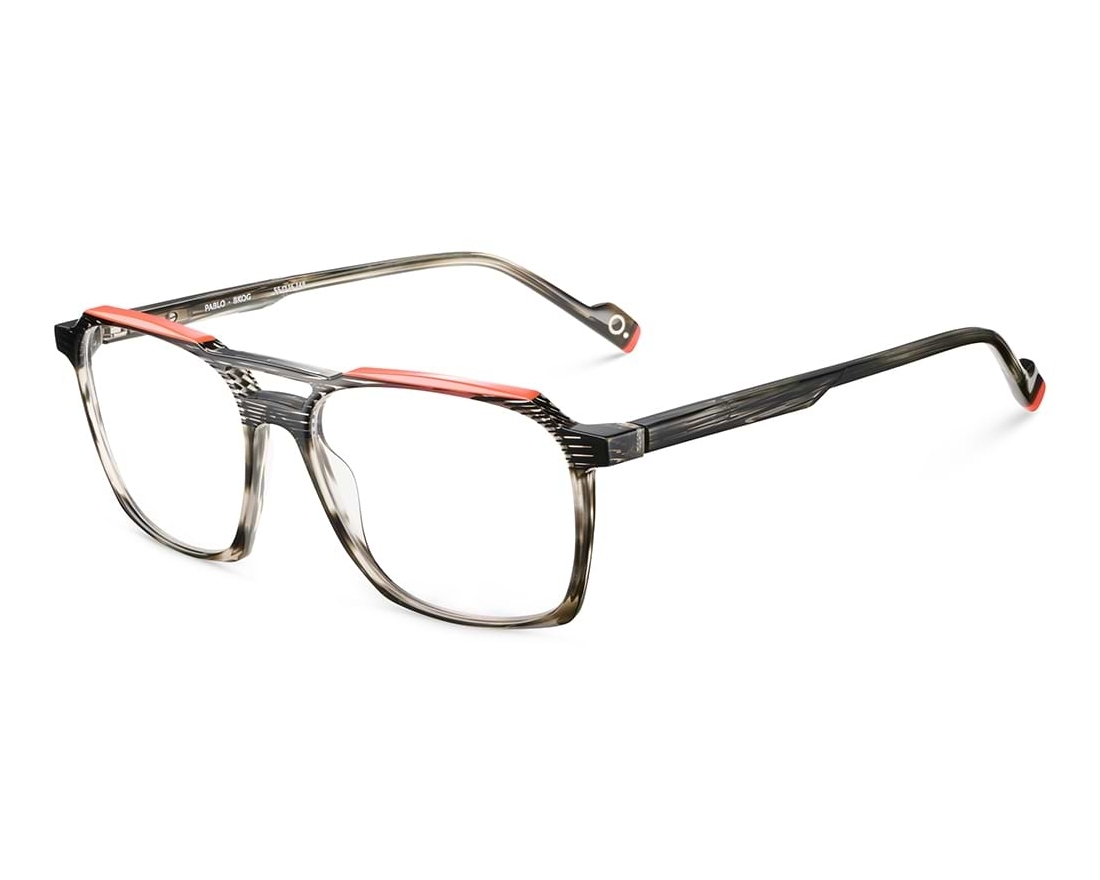 Etnia Barcelona PABLO BKOG 55-16 Black Orange vue 360 degr&eacute;s 1