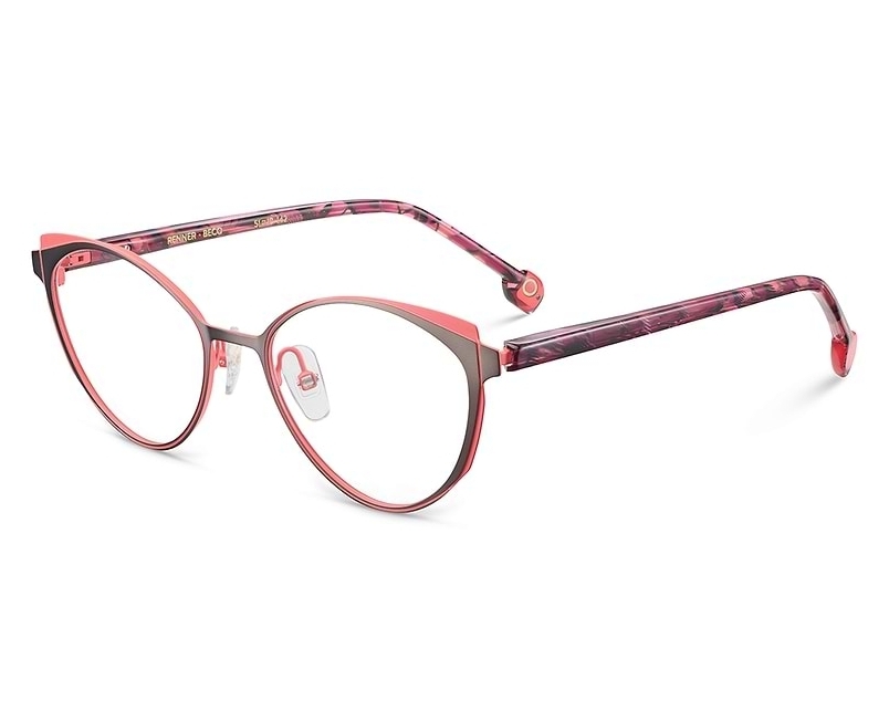 Etnia Barcelona RENNER BECO 51-19 bronze pink vue de face