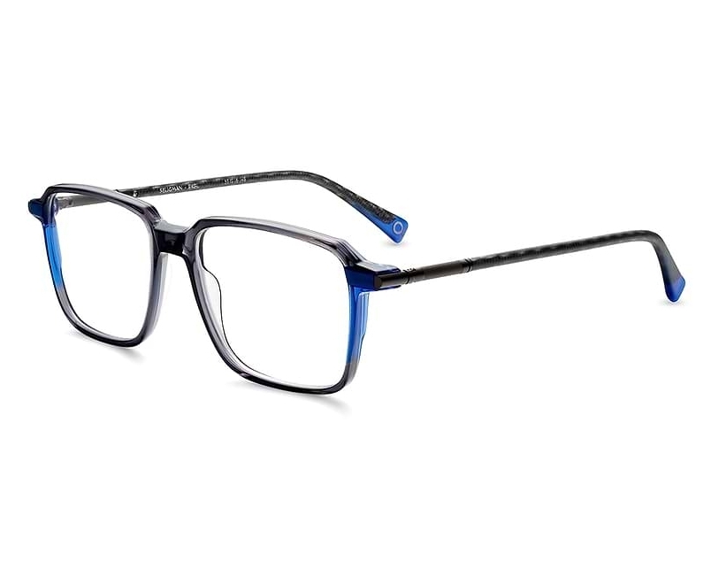 Etnia Barcelona SELIGMAN BKBL 53-16 Noir Bleu vue 360 degr&eacute;s 1