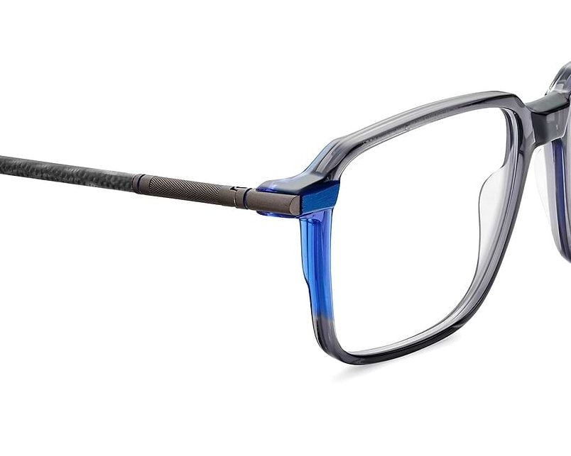 Etnia Barcelona SELIGMAN BKBL 53-16 Noir Bleu vue 360 degr&eacute;s 3