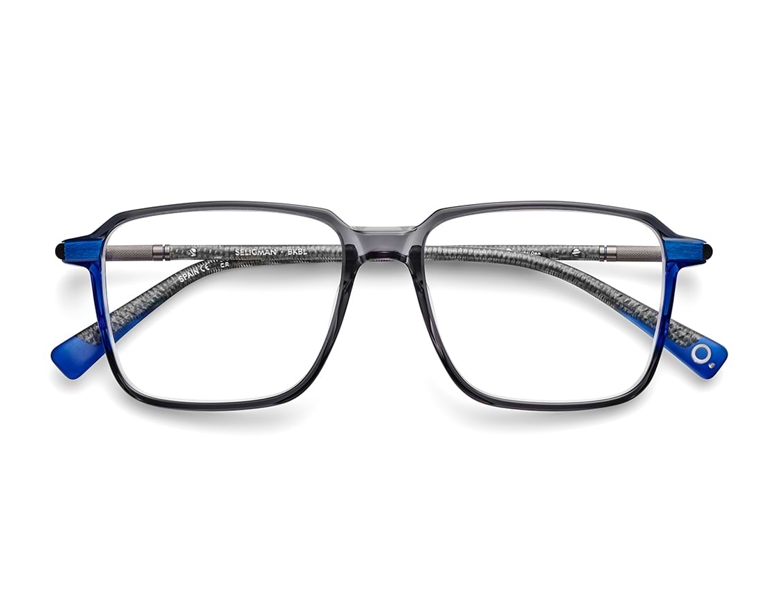 Etnia Barcelona SELIGMAN BKBL 53-16 Noir Bleu vue 360 degr&eacute;s 5