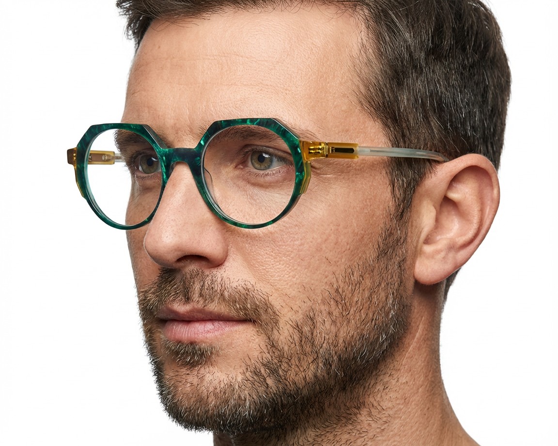 Etnia Barcelona TRASTAMARA GR 51-20 Vert Jaune autre vue