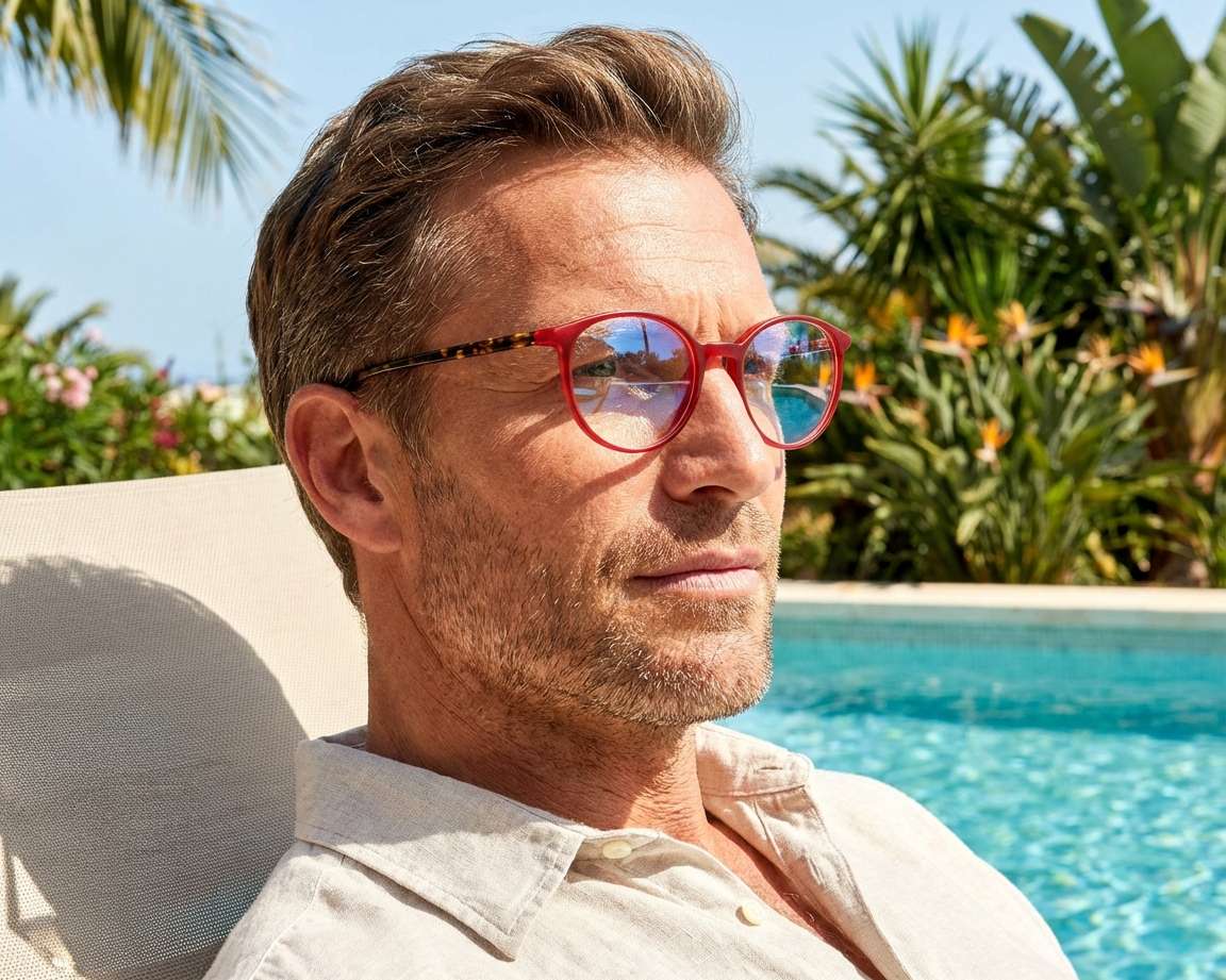 Etnia Barcelona TULIP RDHV 51-18 Rojo Havana autre vue